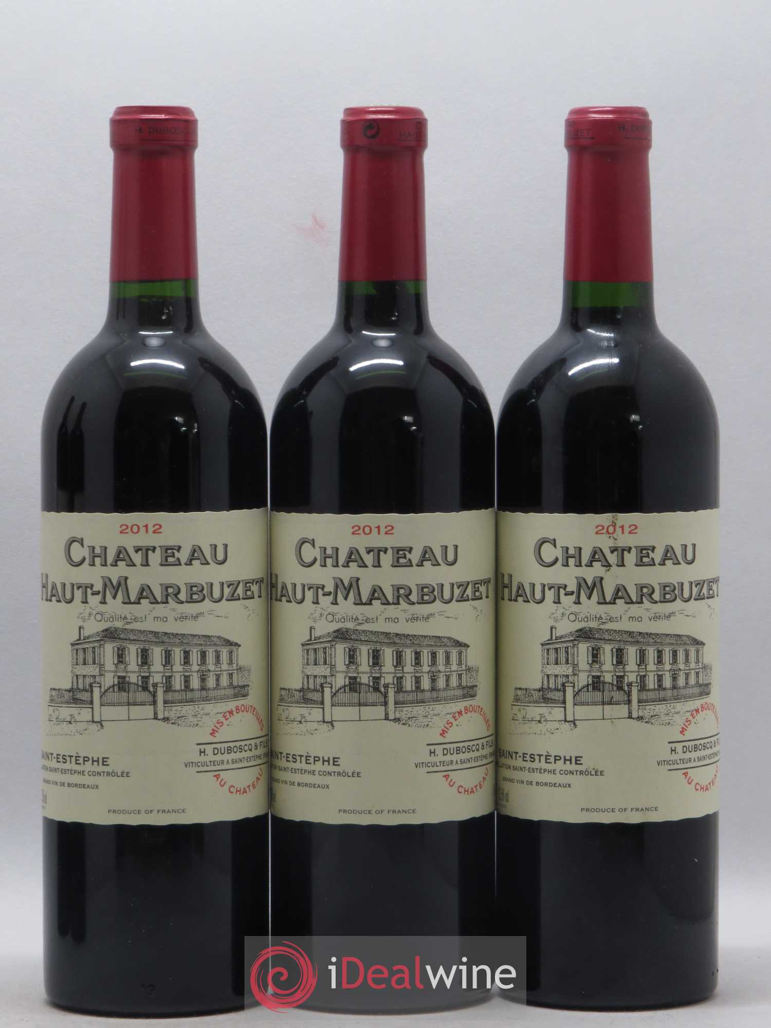 Château Haut Marbuzet 2012 - Lot de 12 bouteilles - 2