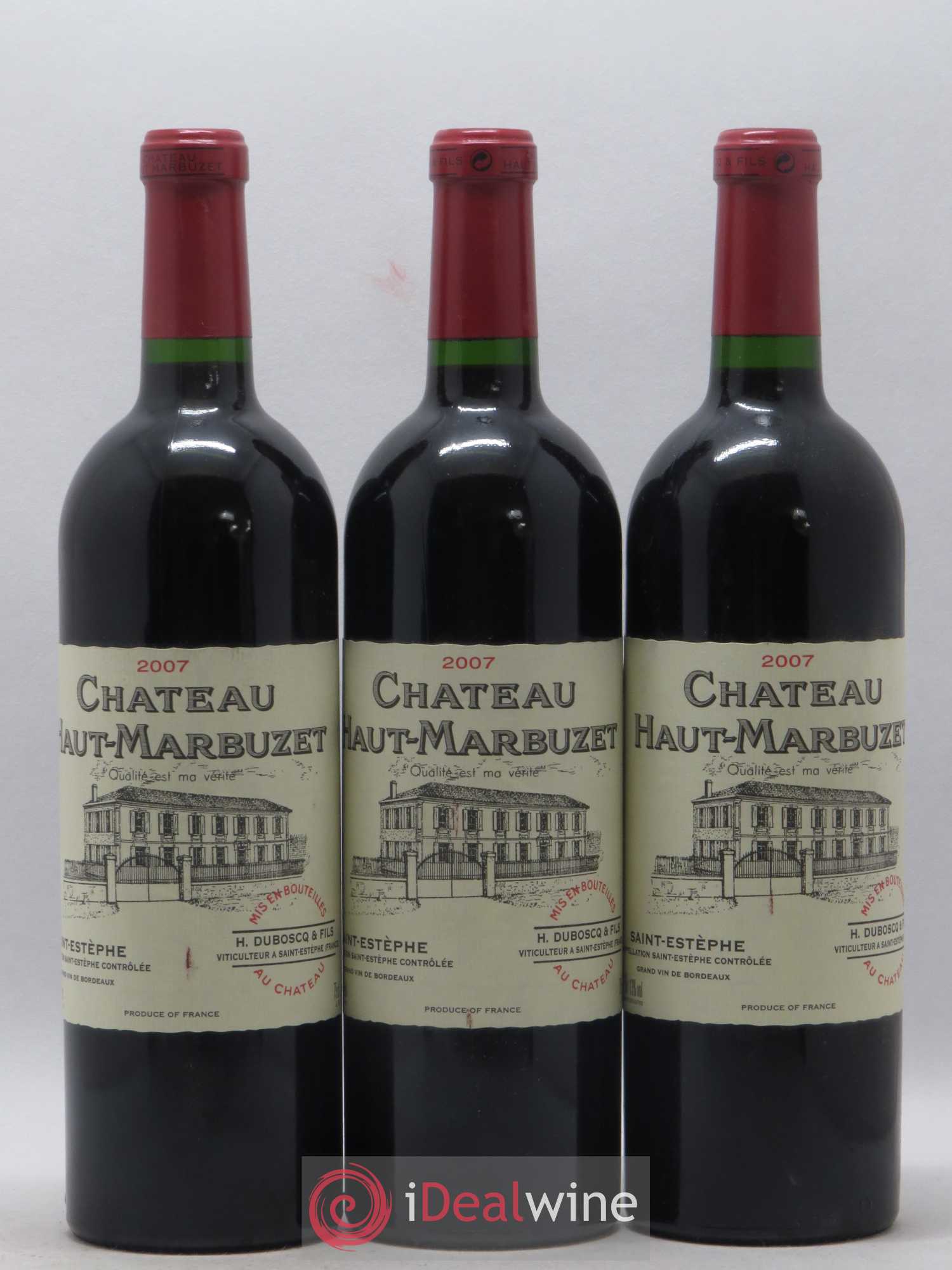 Château Haut Marbuzet 2007 - Lot de 12 bouteilles - 3