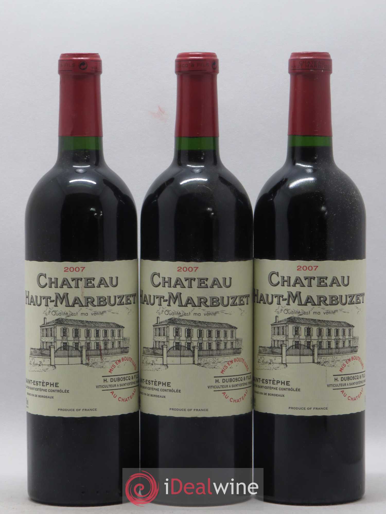 Château Haut Marbuzet 2007 - Lot de 12 bouteilles - 4