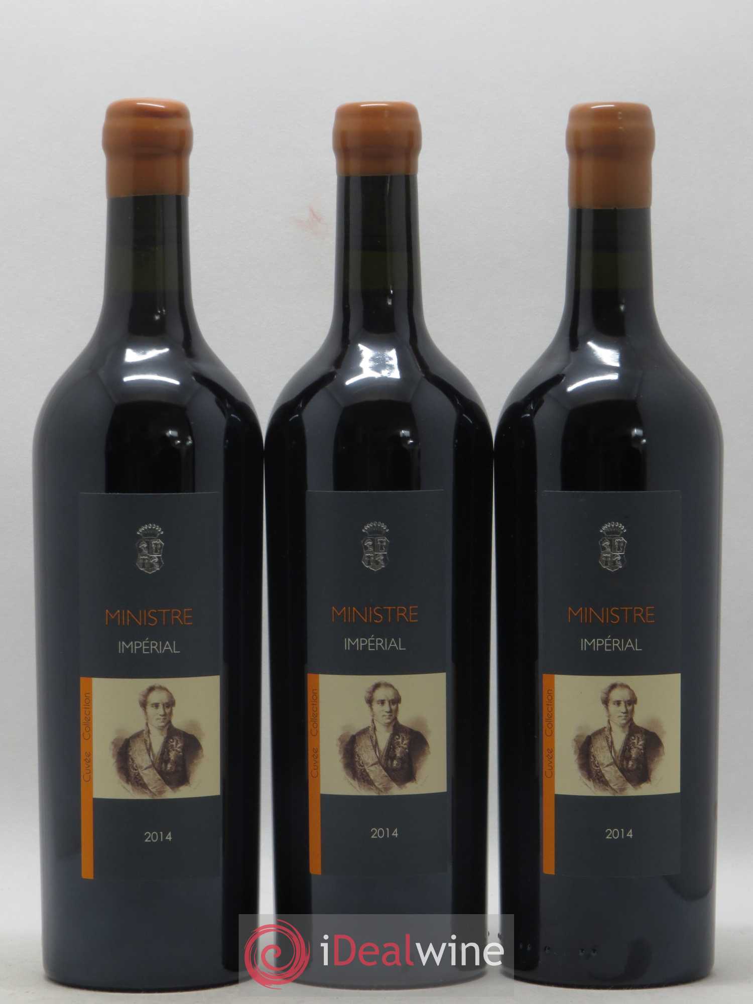 Vin de Corse Ministre Impérial Comte Abbatucci 2014 - Posten von 3 Flaschen - 0