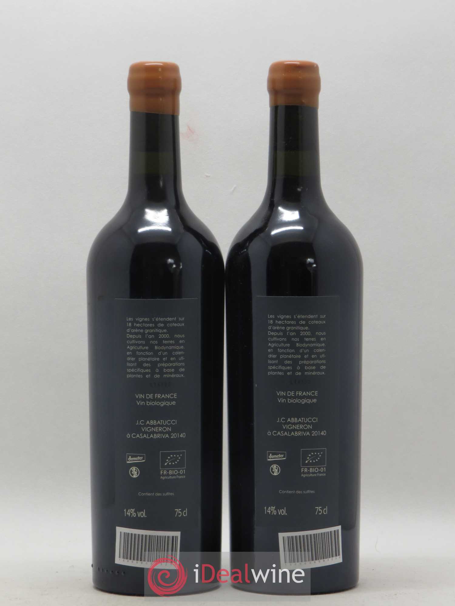 Vin de Corse Ministre Impérial Comte Abbatucci 2014 - Posten von 2 Flaschen - 1