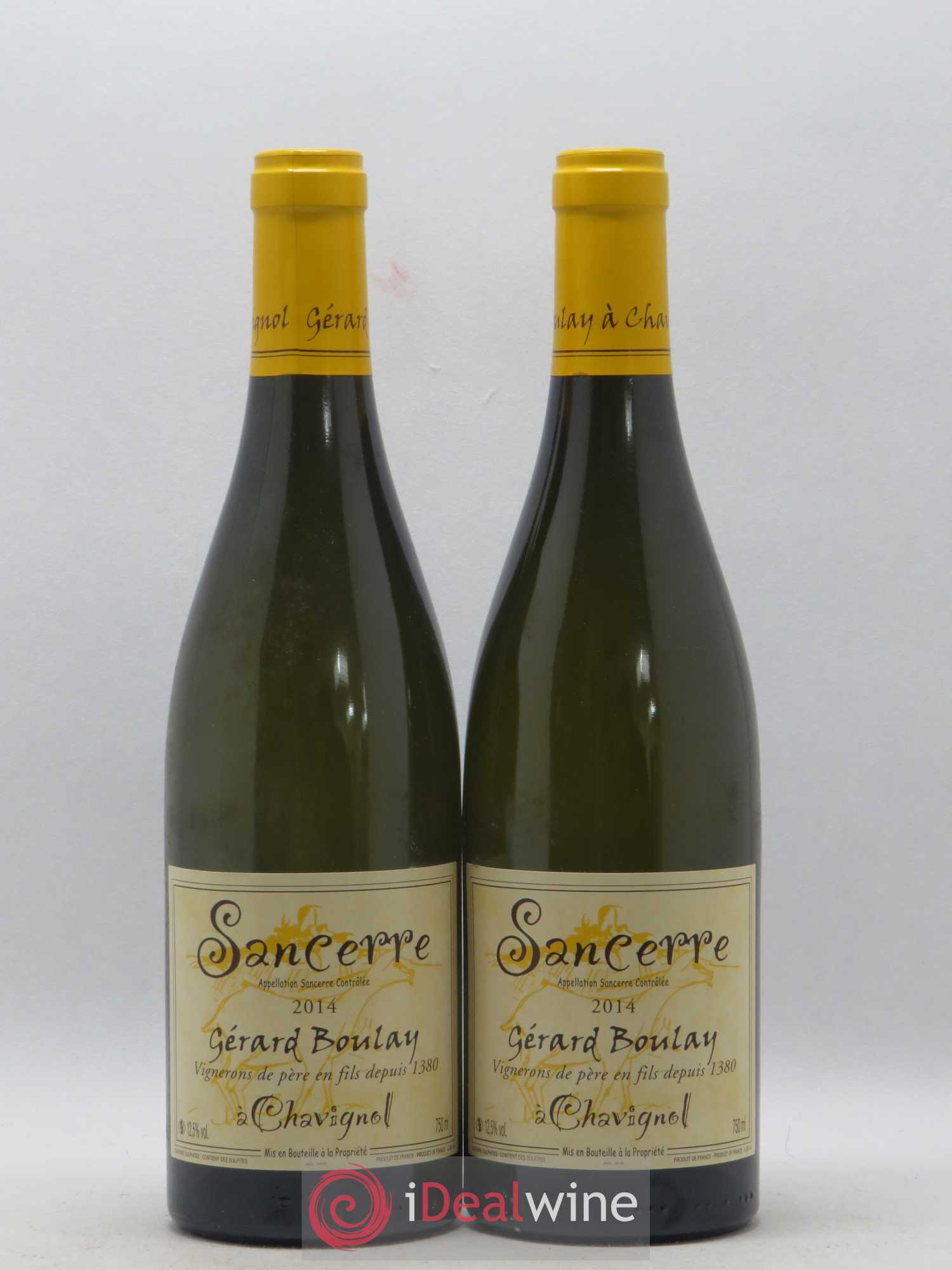 Sancerre Gérard Boulay 2014 - Lot de 2 bouteilles - 0