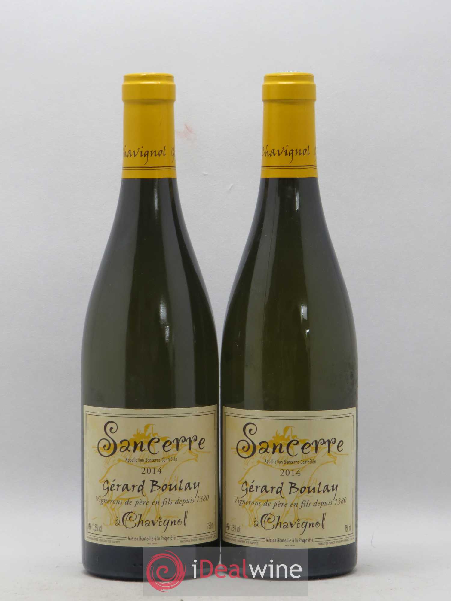Sancerre Gérard Boulay 2014 - Lot de 2 bouteilles - 0