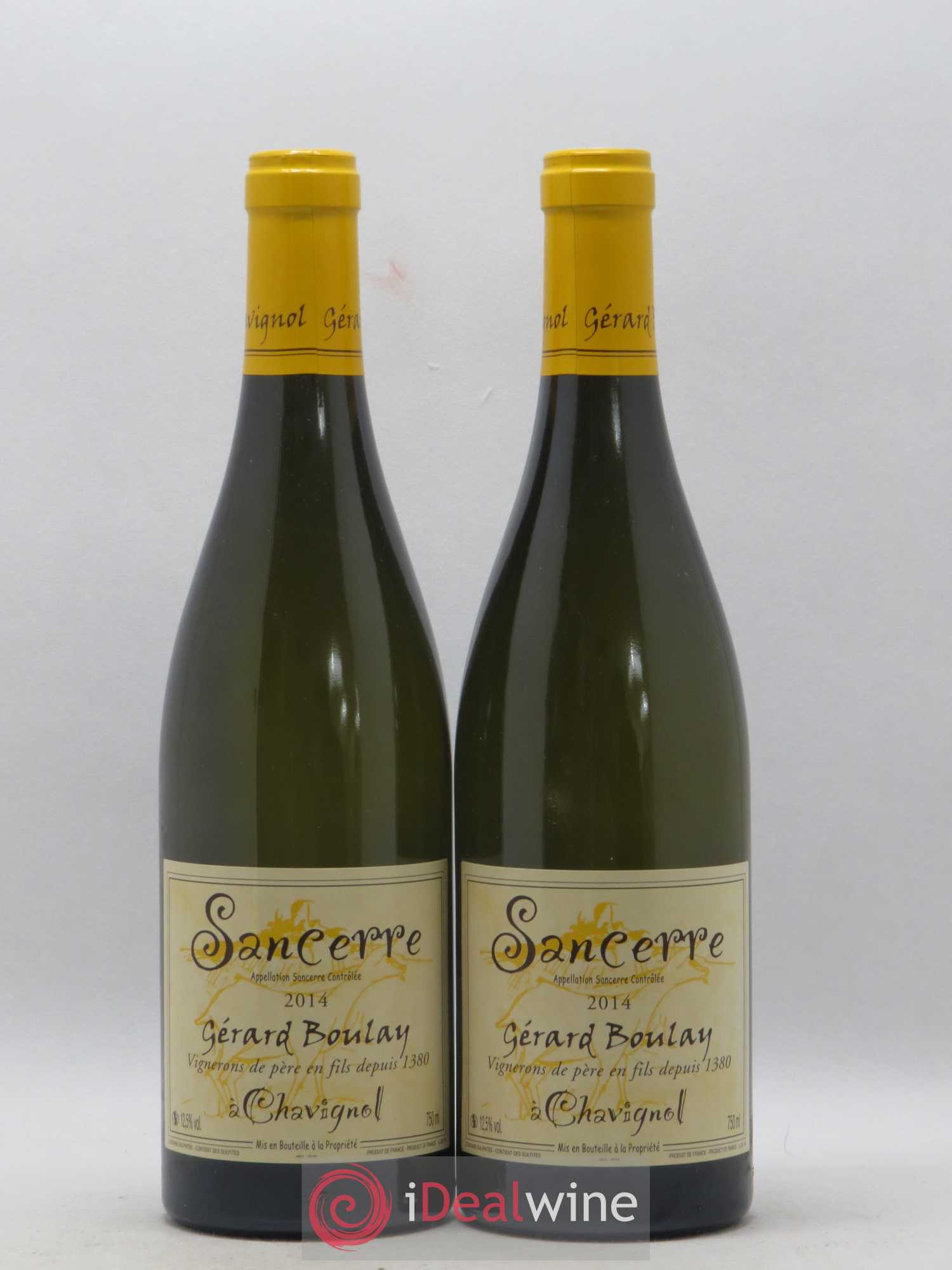 Sancerre Gérard Boulay 2014 - Lot de 2 bouteilles - 0