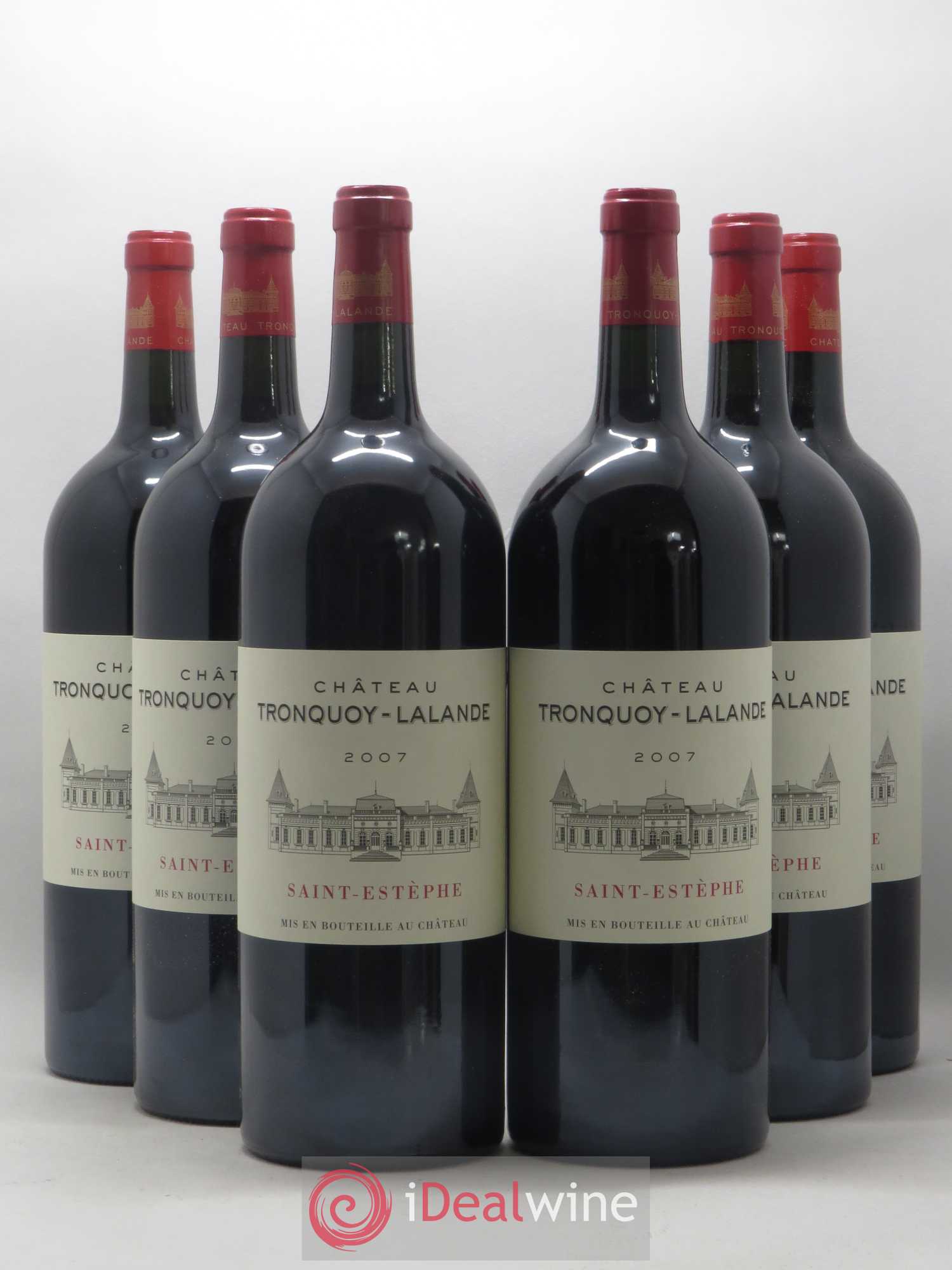 Château Tronquoy Lalande 2007 - Lot de 6 magnums - 0