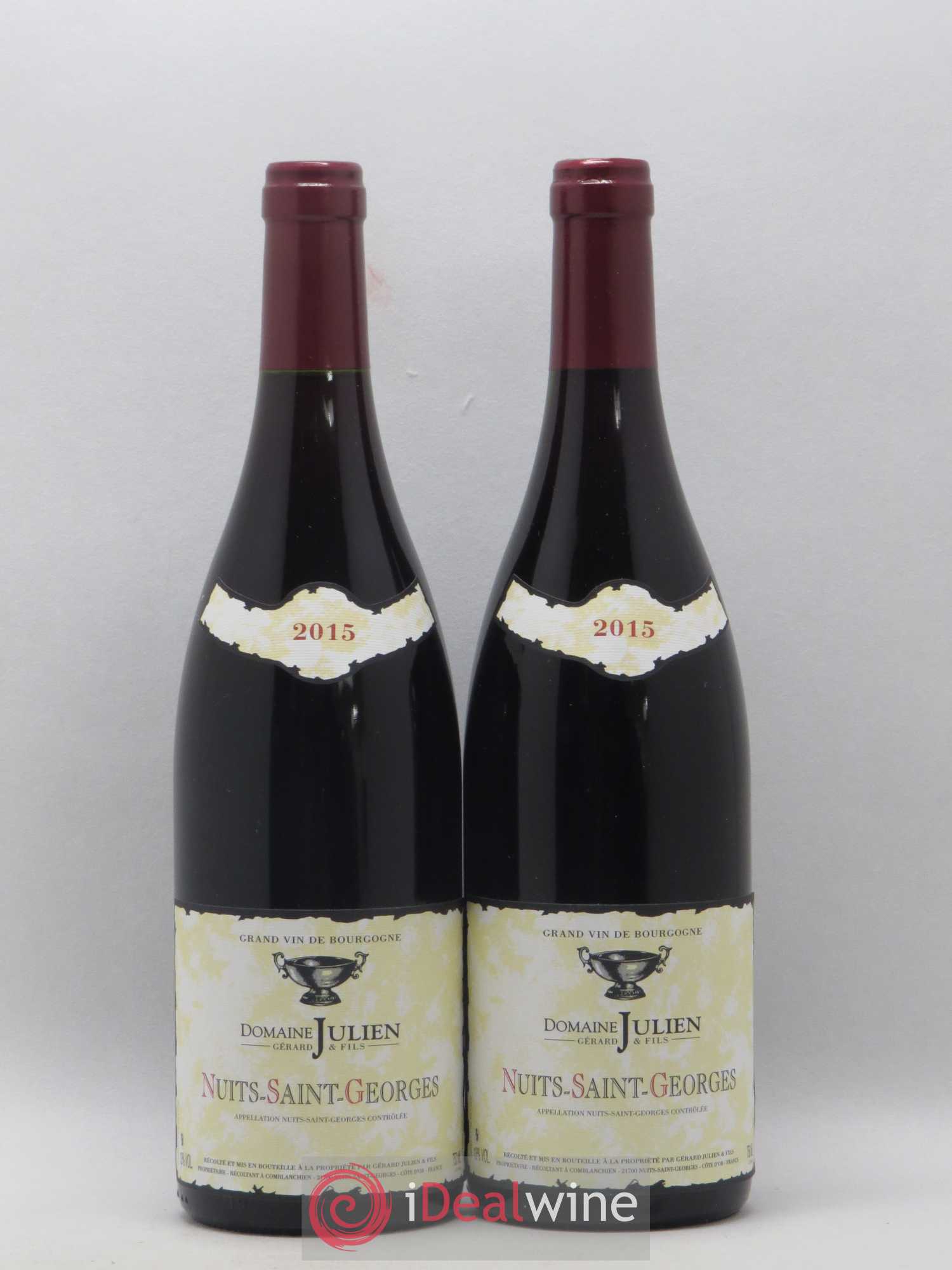 Nuits-Saint-Georges Domaine Gerard Julien et Fils 2015 - Posten von 2 Flaschen - 0