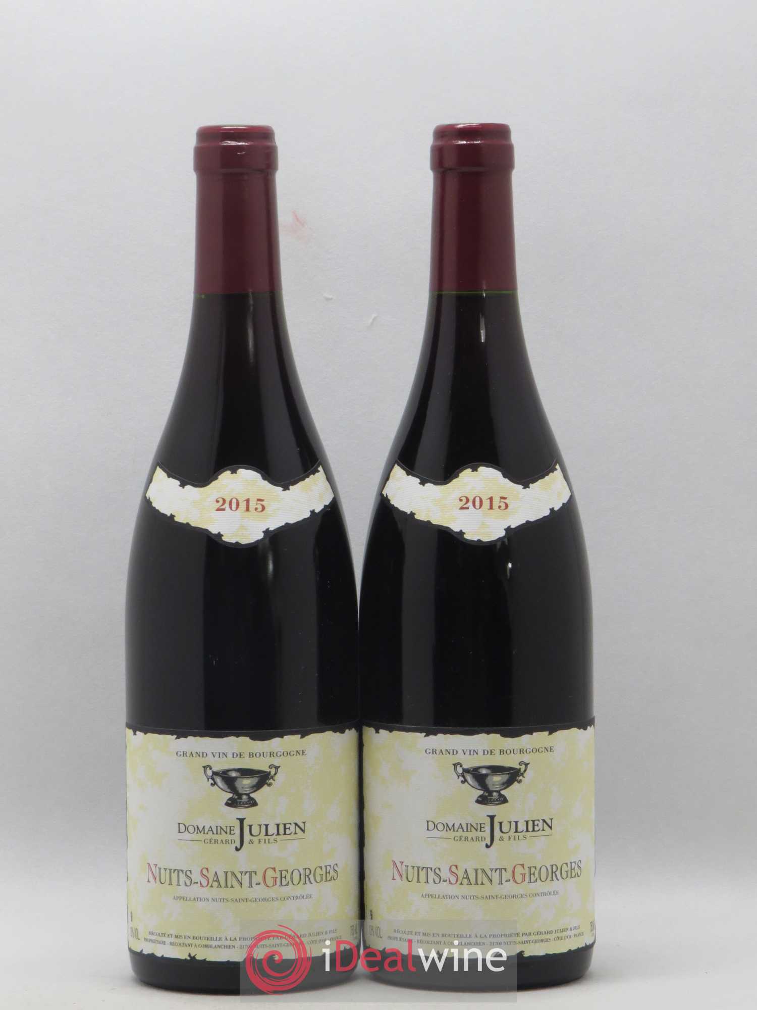 Nuits-Saint-Georges Domaine Gerard Julien et Fils 2015 - Posten von 2 Flaschen - 0
