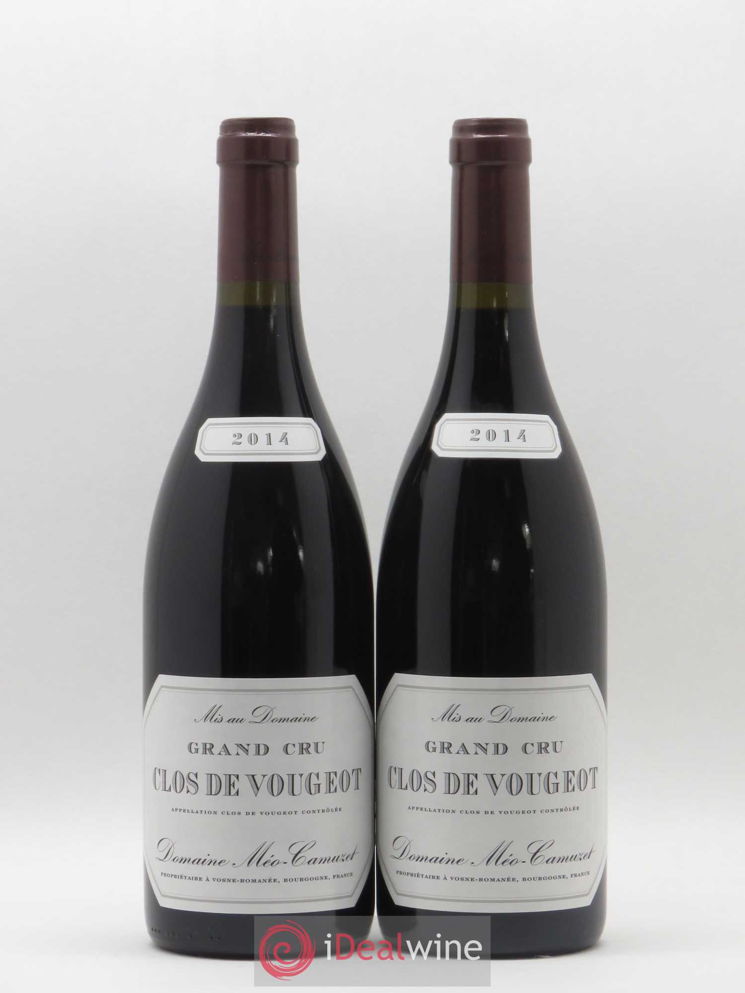 Clos de Vougeot Grand Cru Méo-Camuzet (Domaine) 2014 - Lot de 2 bouteilles - 0