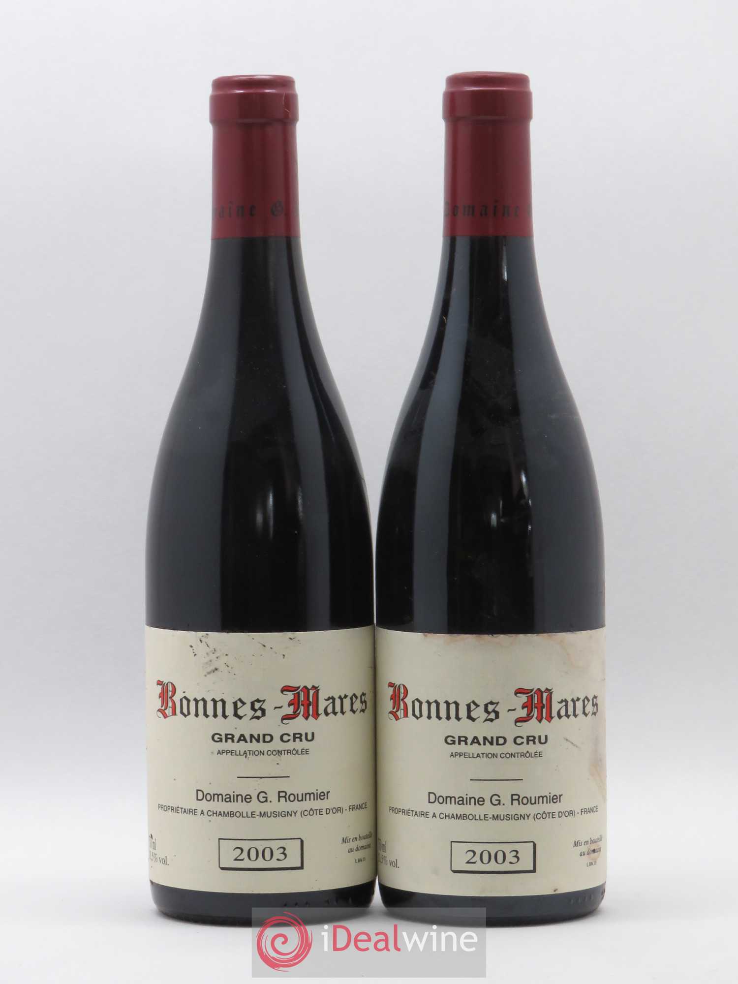 Bonnes-Mares Grand Cru Georges Roumier (Domaine) 2003 - Lot de 2 bouteilles - 0
