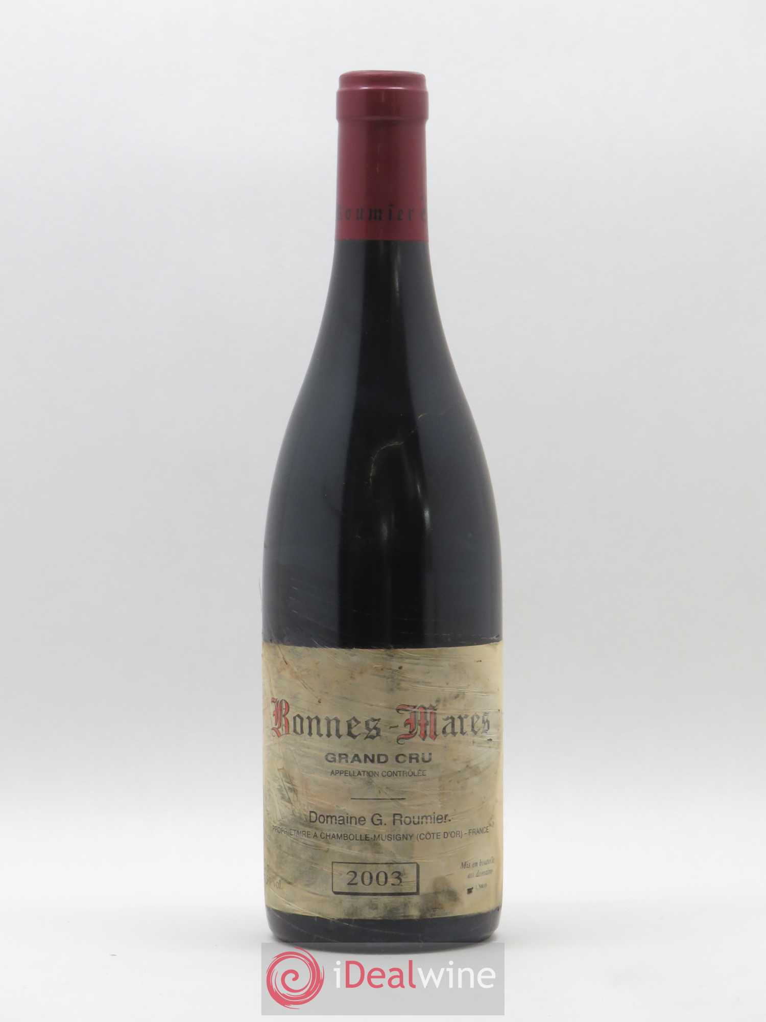 Bonnes-Mares Grand Cru Georges Roumier (Domaine) 2003 - Lot de 1 bouteille - 0