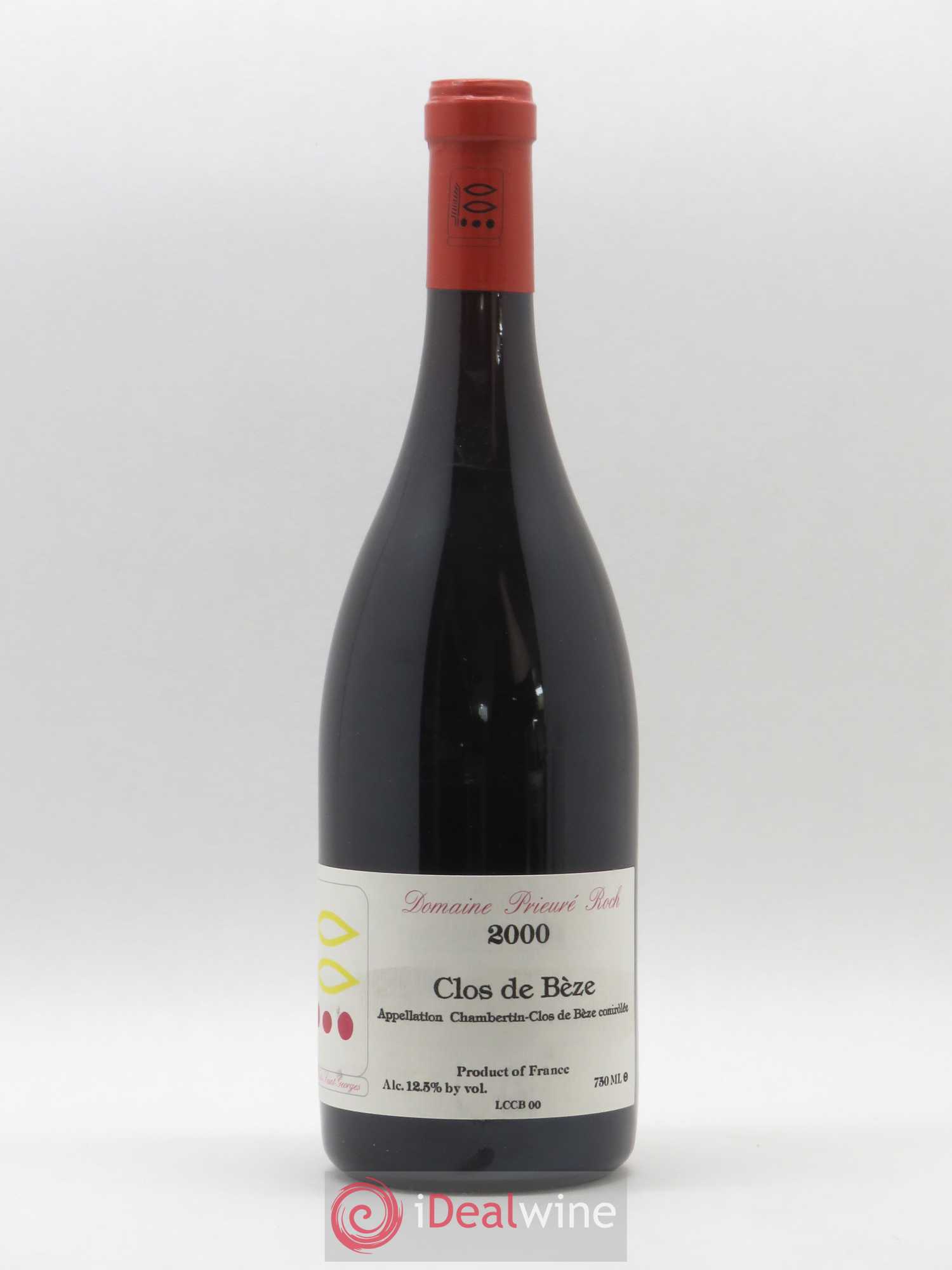 Chambertin Clos de Bèze Grand Cru Prieuré Roch 2000 - Lot de 1 bouteille - 0
