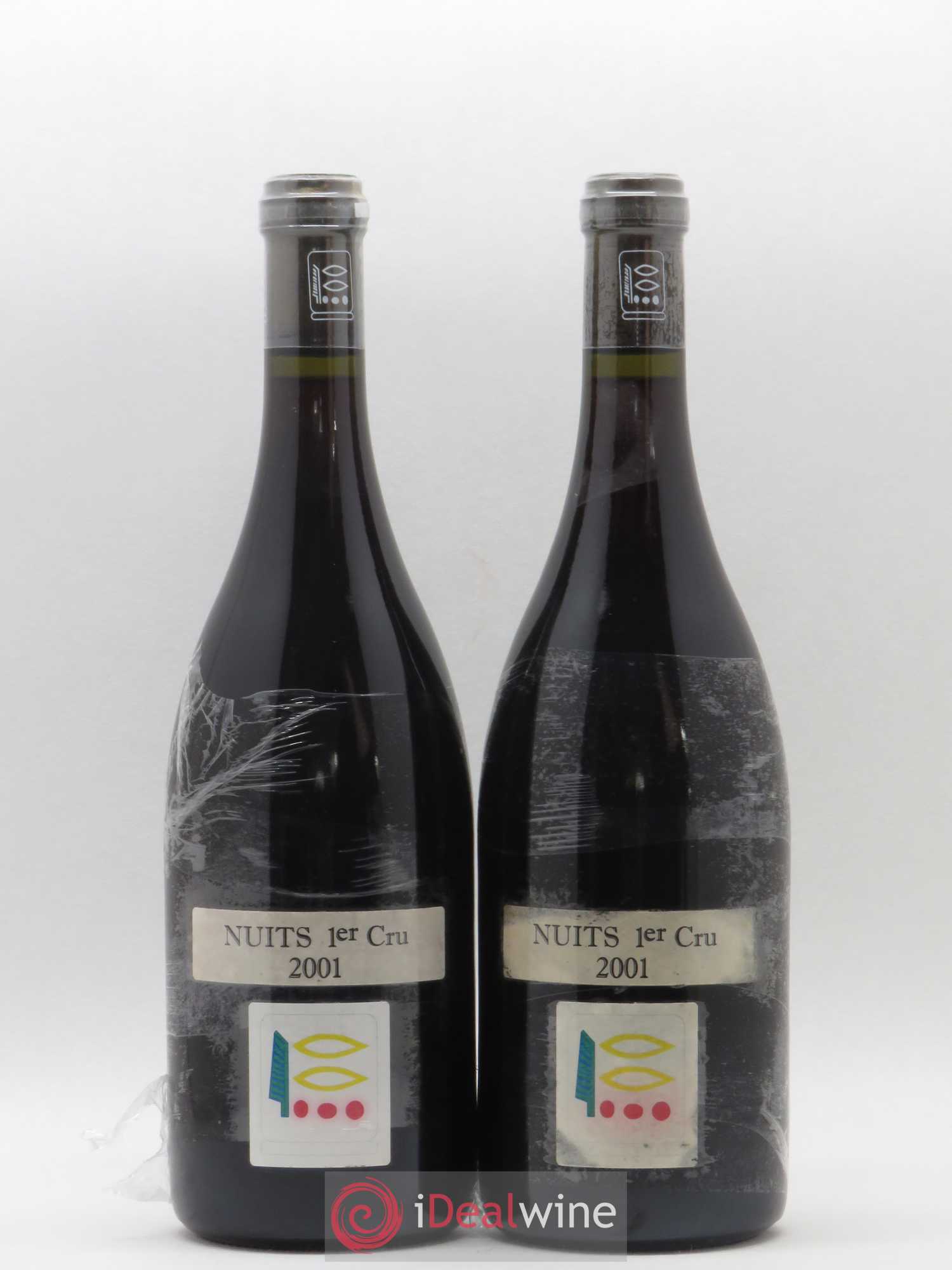 Nuits-Saint-Georges 1er Cru Prieuré Roch 2001 - Lot de 2 bouteilles - 0