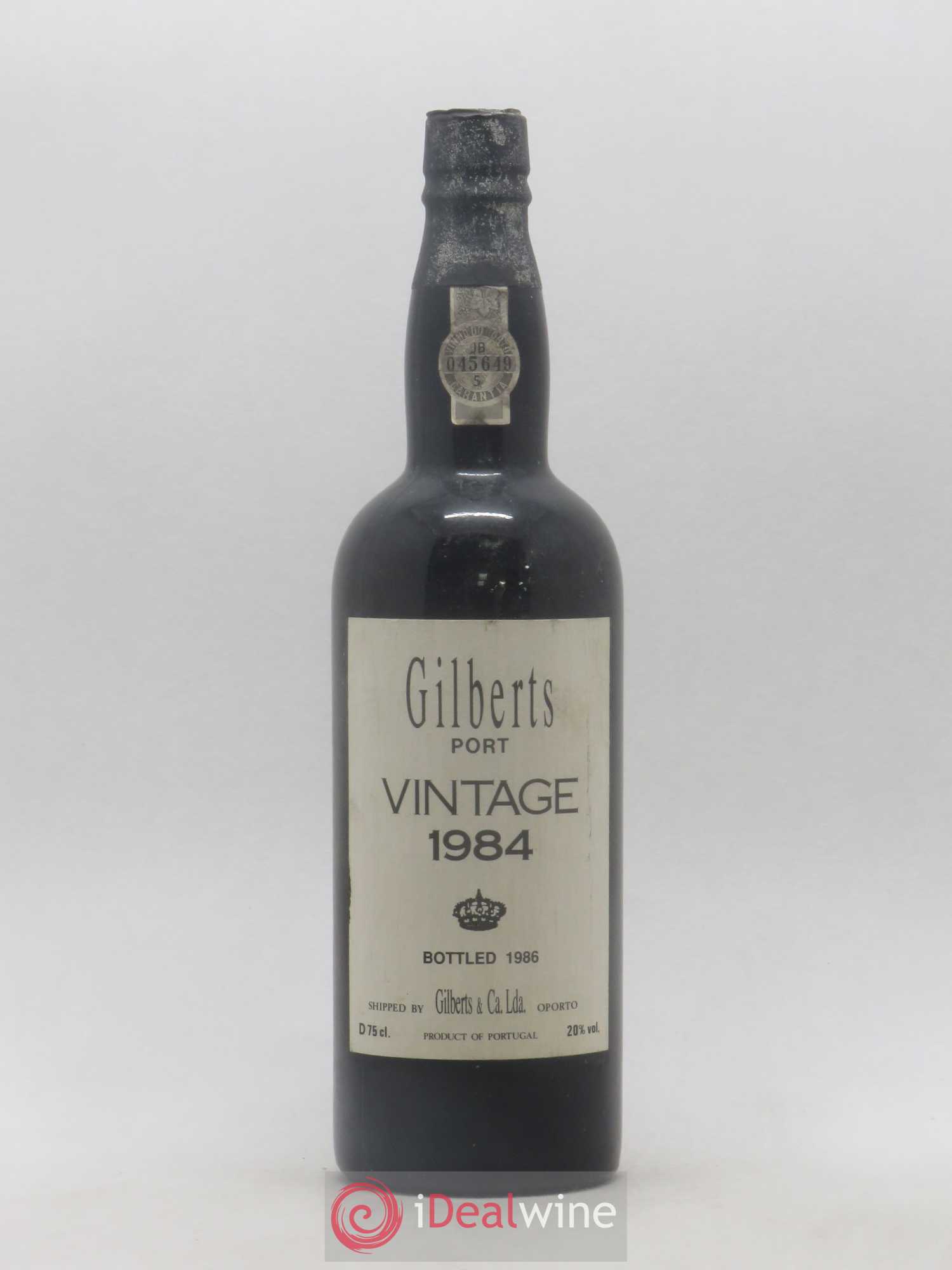Porto Vintage Gilberts 1984 - Posten von 1 Flasche - 0