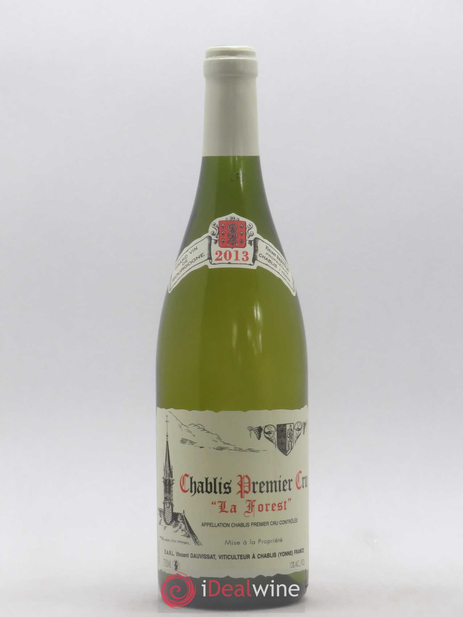 Chablis 1er Cru La Forest Vincent Dauvissat (Domaine) 2013 - Lot de 1 bouteille - 0