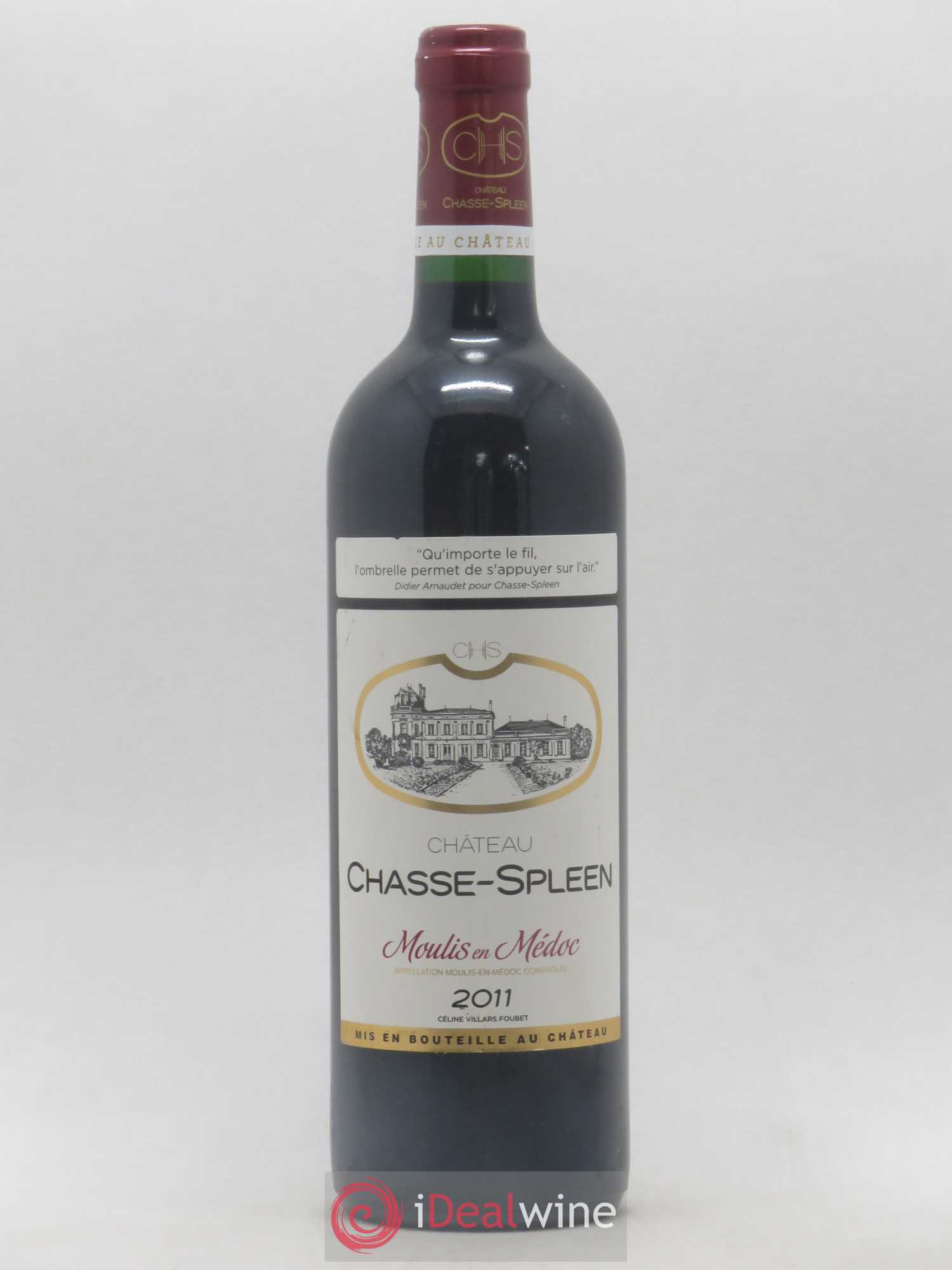 Château Chasse Spleen 2011 - Lot de 1 bouteille - 0