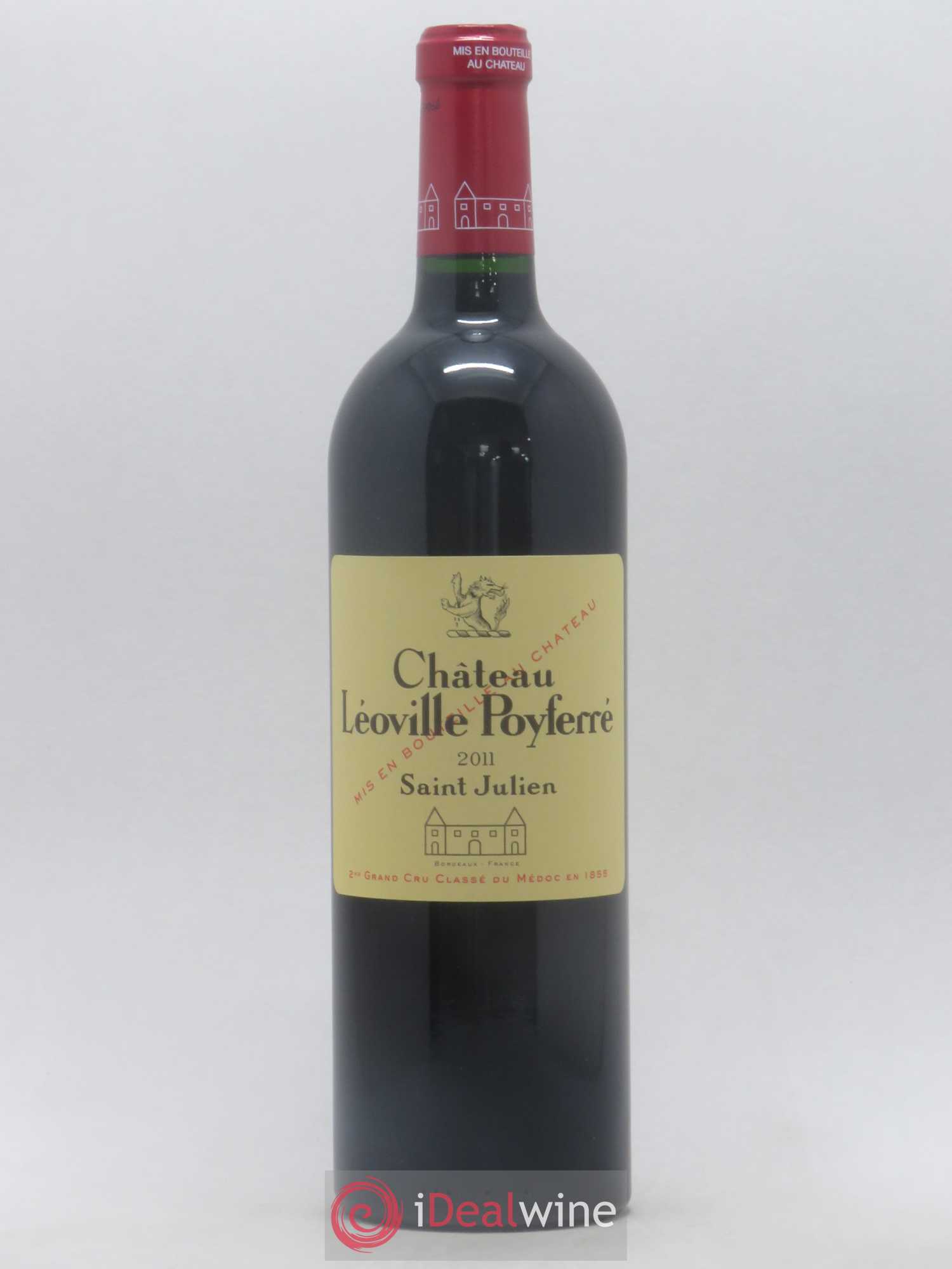 Château Léoville Poyferré 2ème Grand Cru Classé 2011 - Lot de 1 bouteille - 0