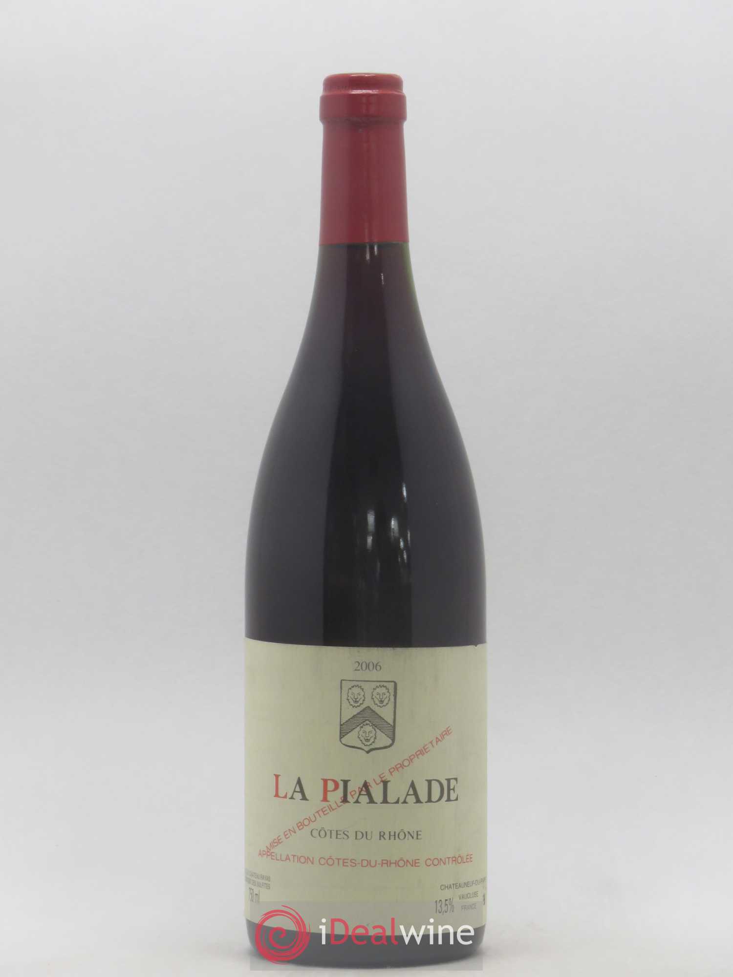 Côtes-du-Rhône La Pialade Emmanuel Reynaud 2006 - Lot de 1 bouteille - 0