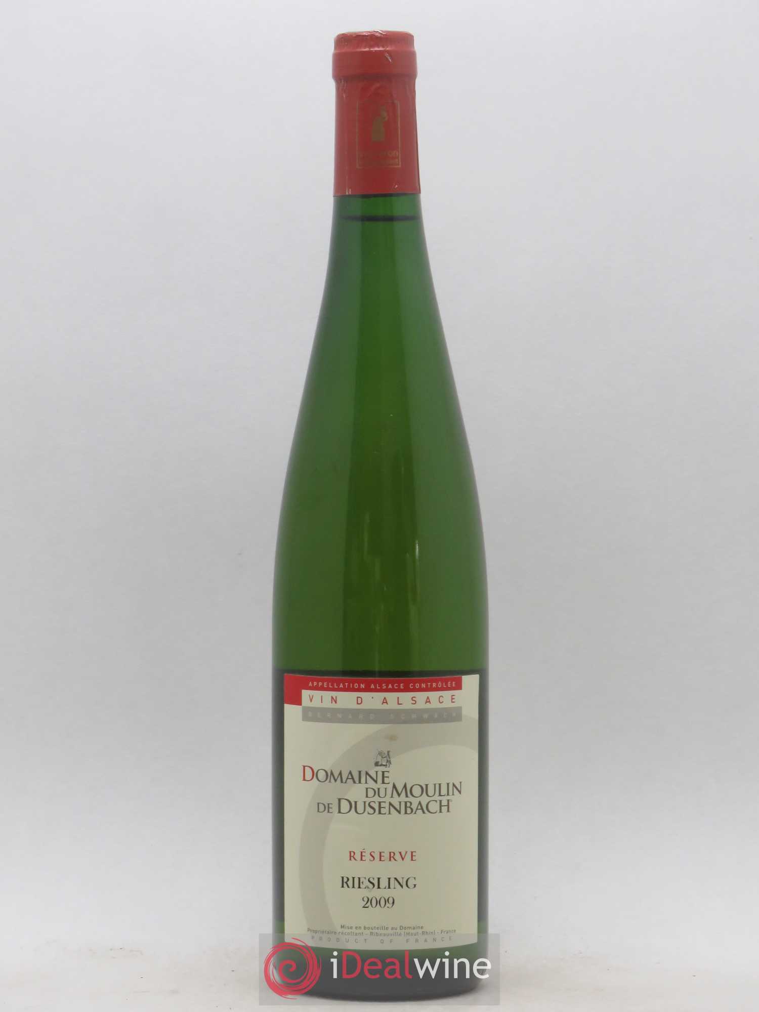 Riesling Reserve Domaine Du Moulin De Dusenbach (sans prix de réserve) 2009 - Posten von 1 Flasche - 0