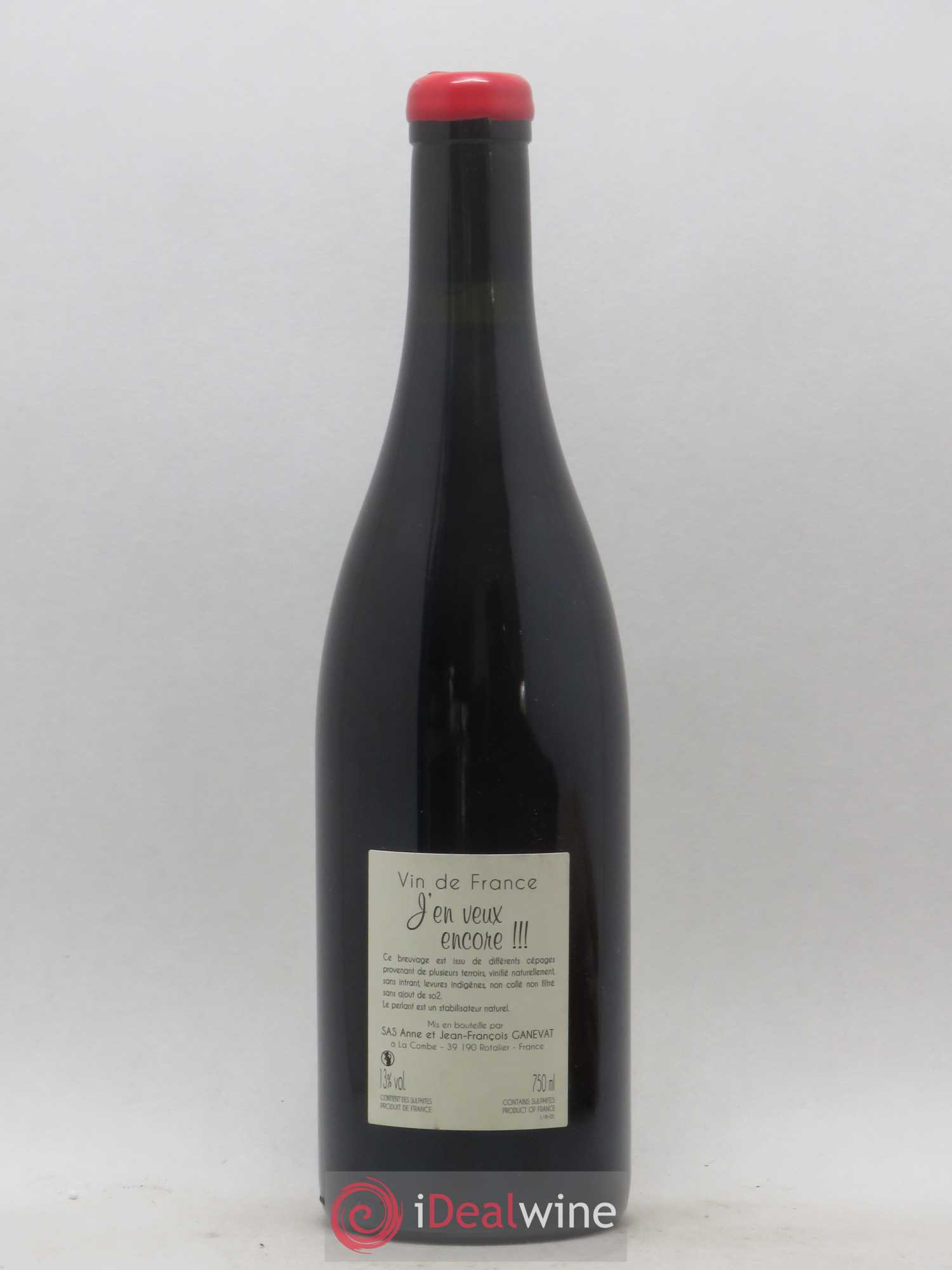 Vin de France J'en veux encore Anne et Jean François Ganevat 2018 - Lot de 1 bouteille - 1