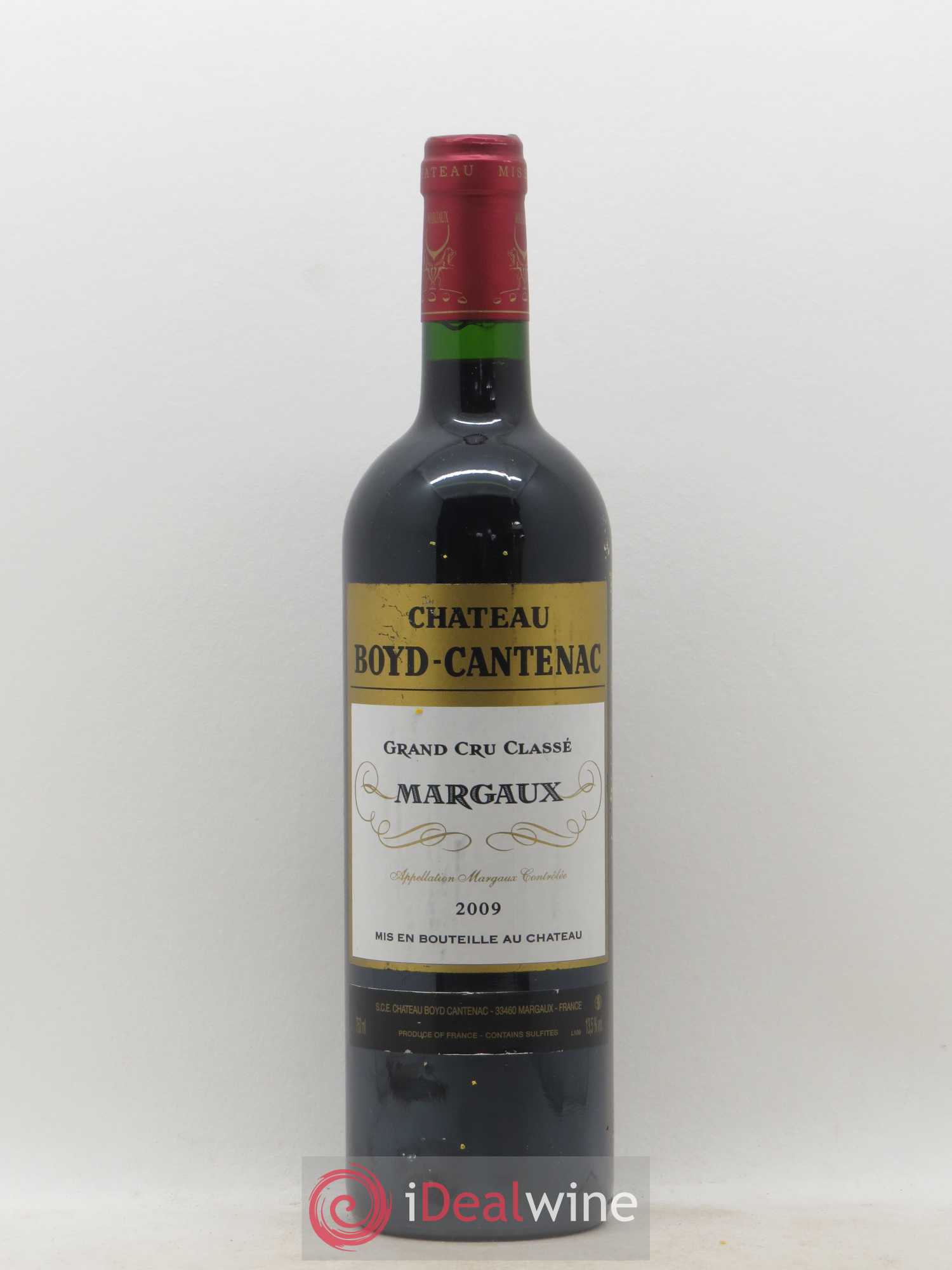 Château Boyd Cantenac 3ème Grand Cru Classé 2009 - Lot de 1 bouteille - 0