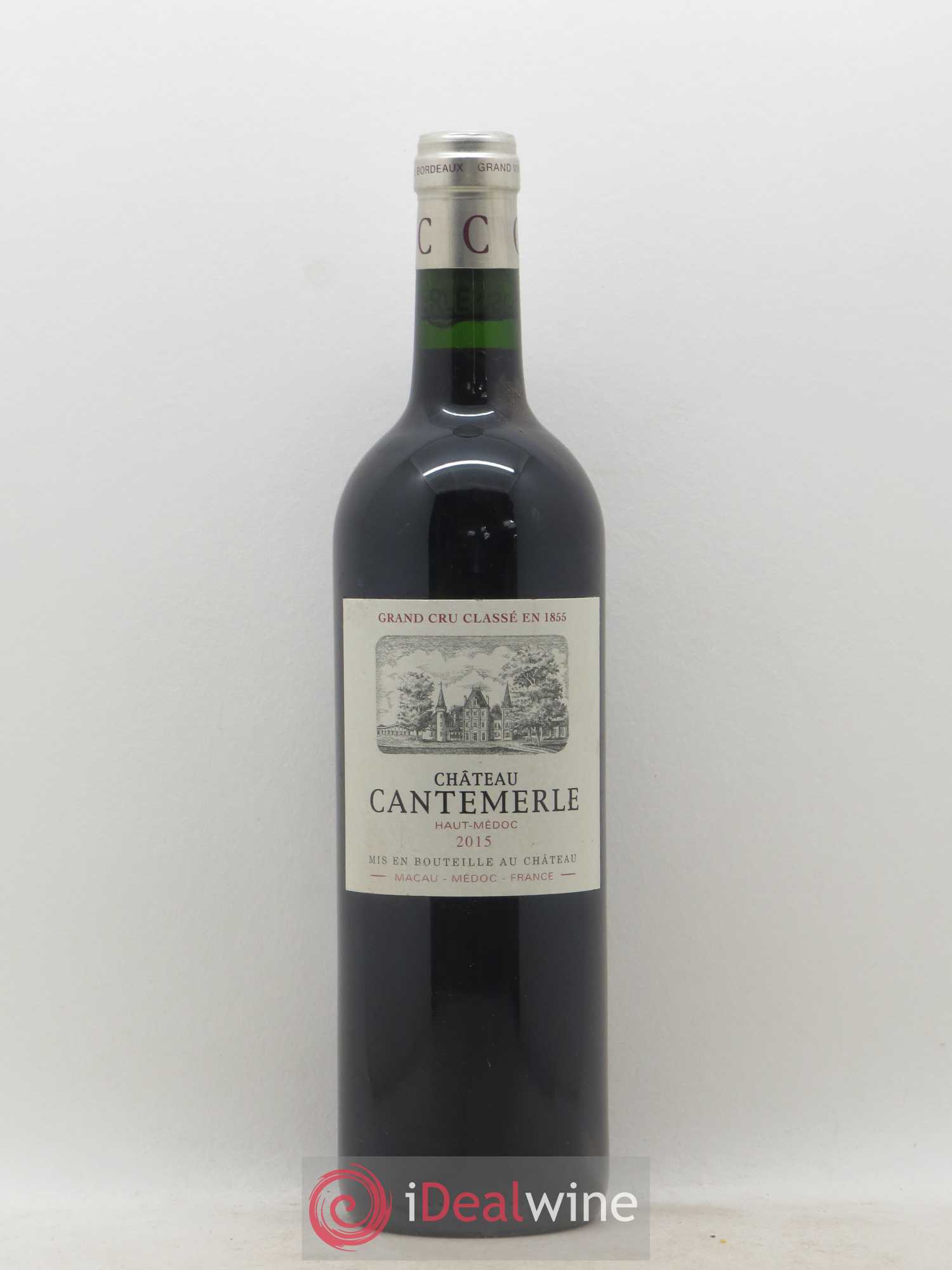 Château Cantemerle 5ème Grand Cru Classé 2015 - Lot de 1 bouteille - 0