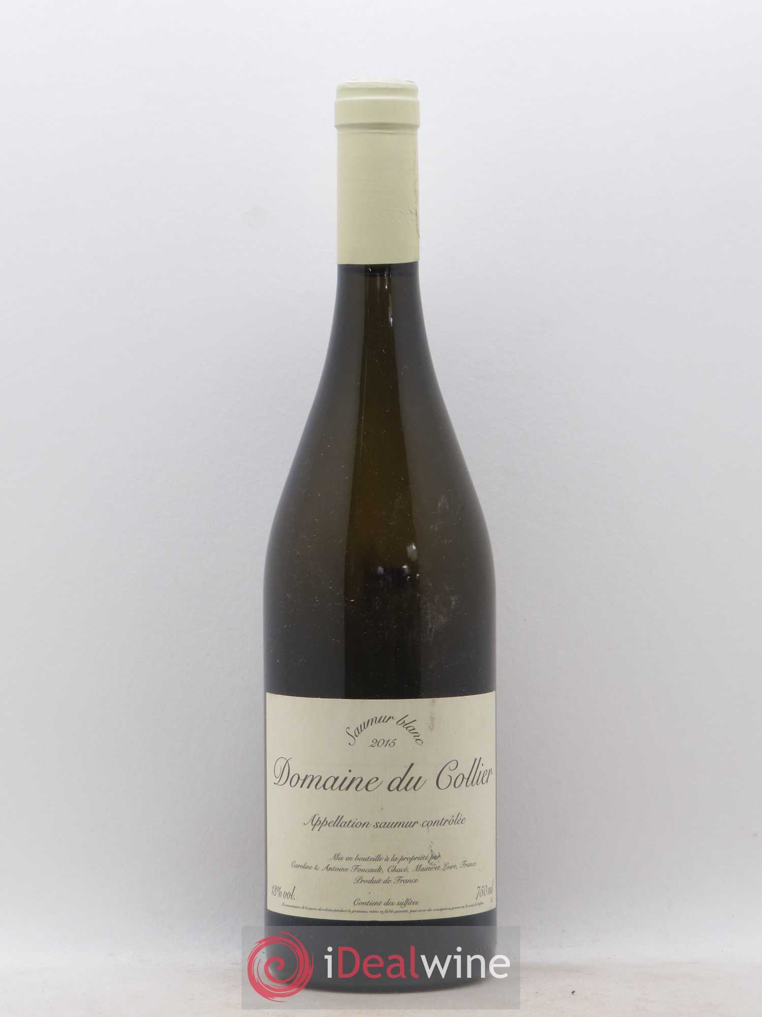 Saumur Domaine du Collier 2015 - Lot de 1 bouteille - 0