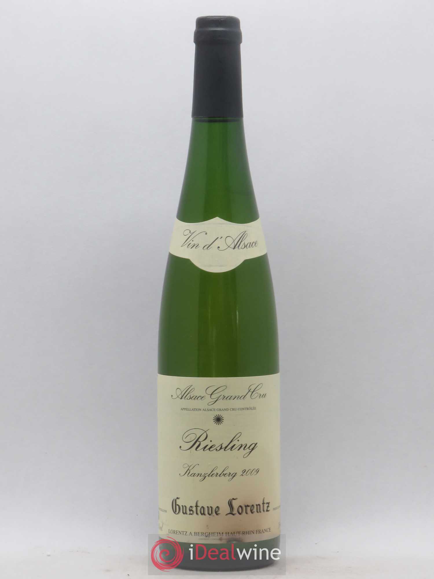 Riesling Grand Cru Kanzlerberg Gustave Lorentz 2009 - Posten von 1 Flasche - 0