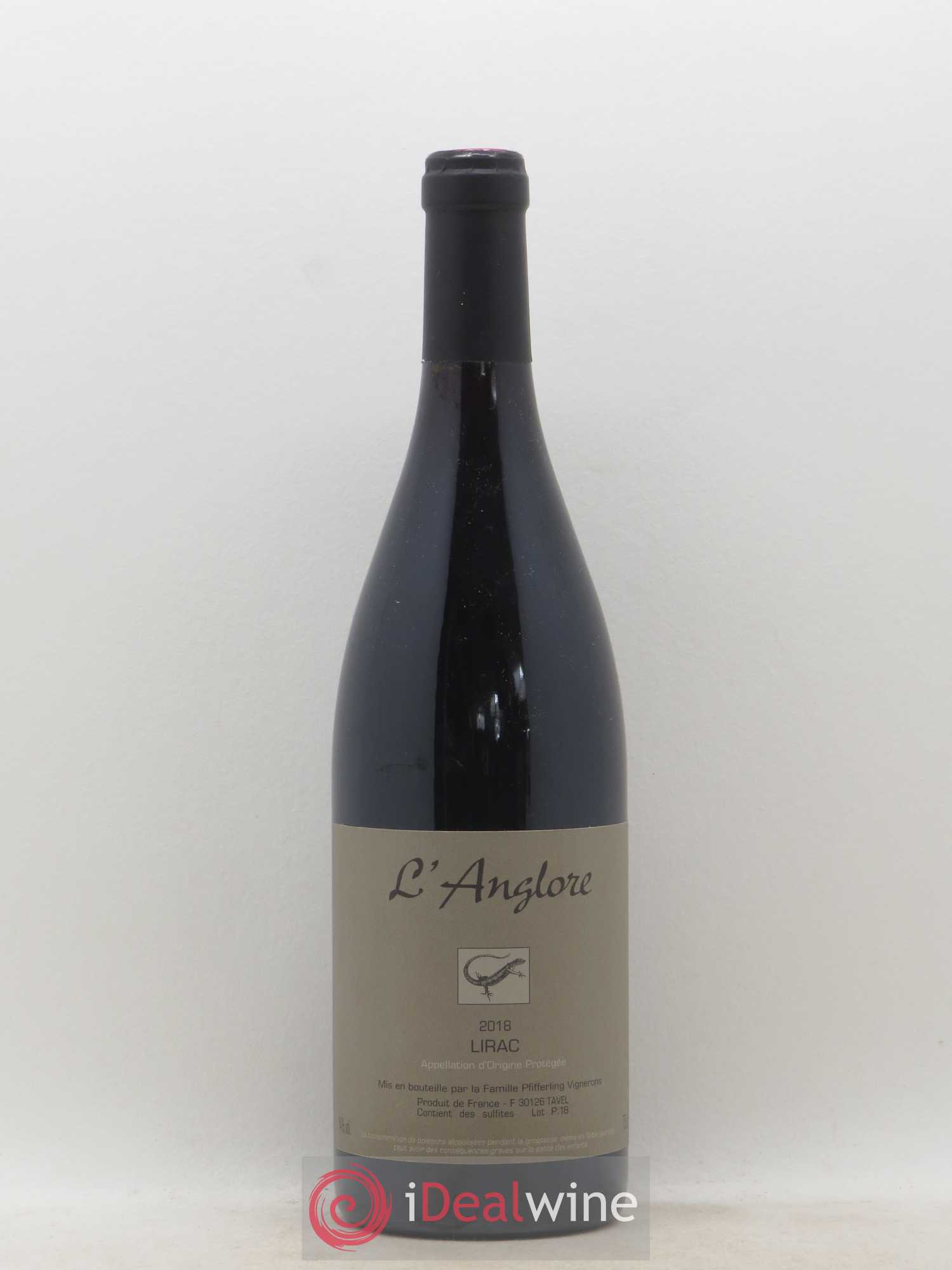 Lirac L'Anglore 2018 - Lot de 1 bouteille - 0