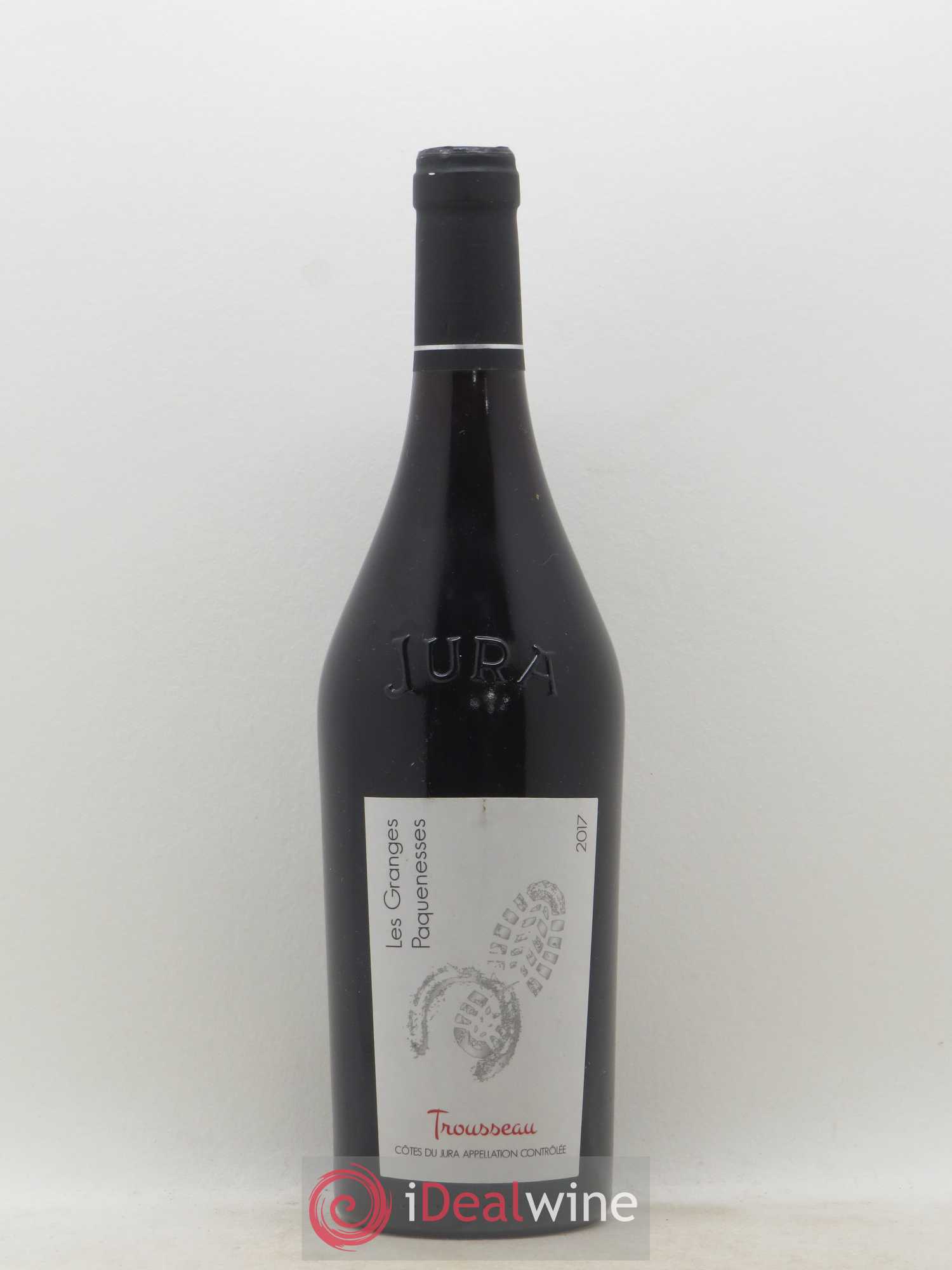 Côtes du Jura Trousseau Les Granges Paquenesses 2017 - Lot de 1 bouteille - 0