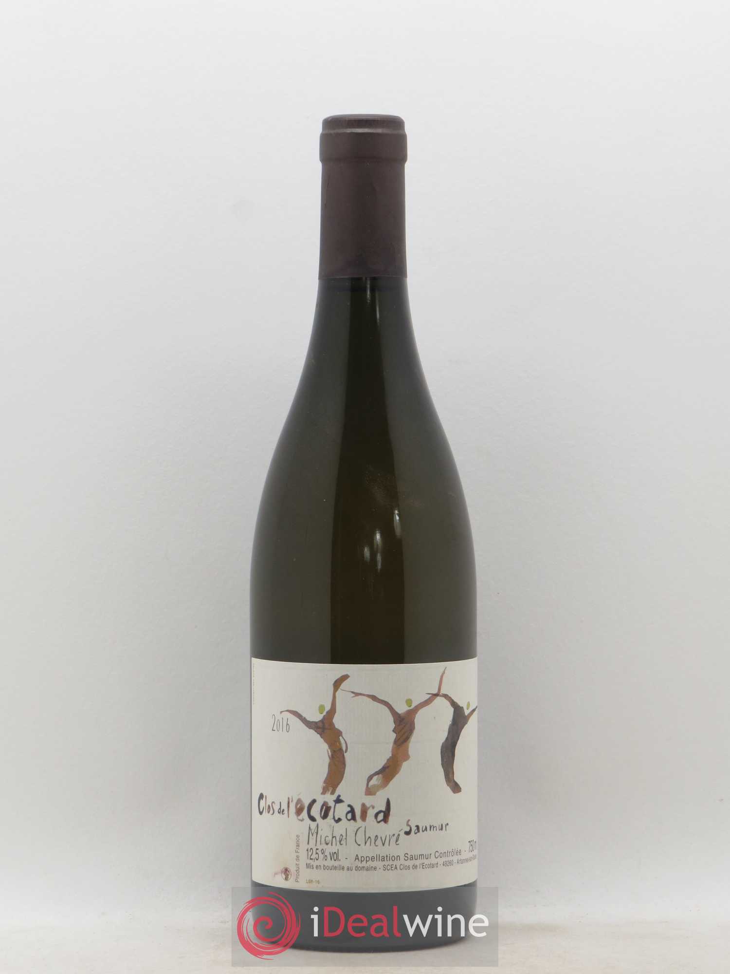 Saumur Clos de l'écotard Michel Chevré 2016 - Lot de 1 bouteille - 0