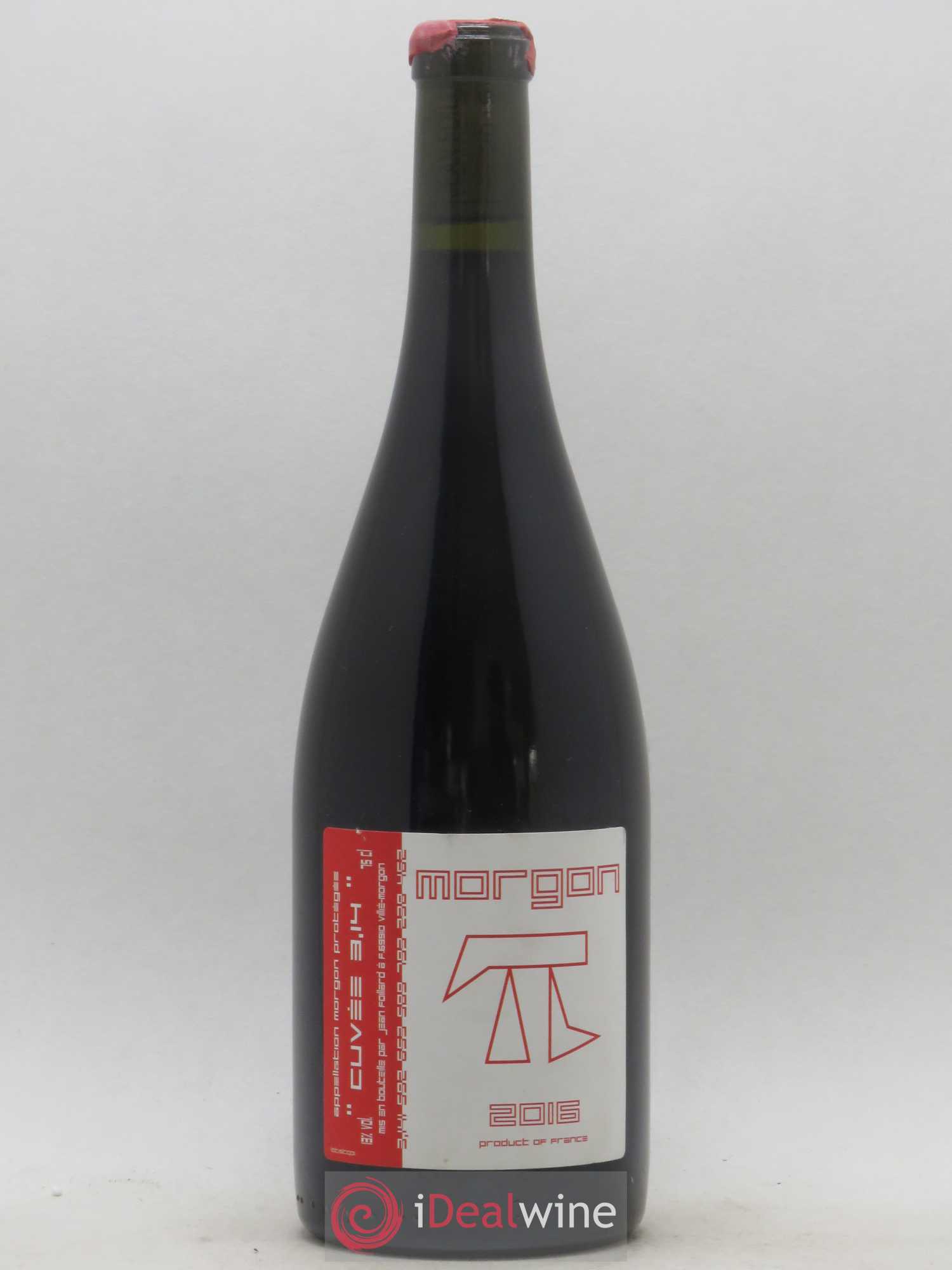 Morgon 3.14 Jean Foillard 2016 - Lot de 1 bouteille - 0