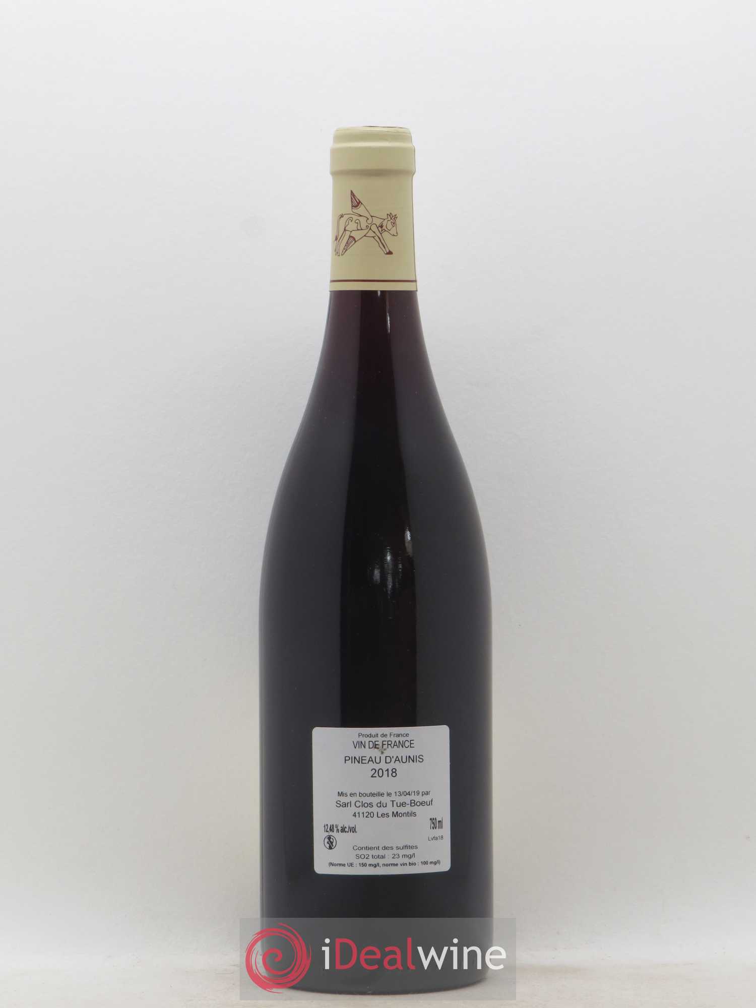 Vin de France Clos du Tue-Boeuf Pineau d'Aunis 2018 - Lot de 1 bouteille - 1