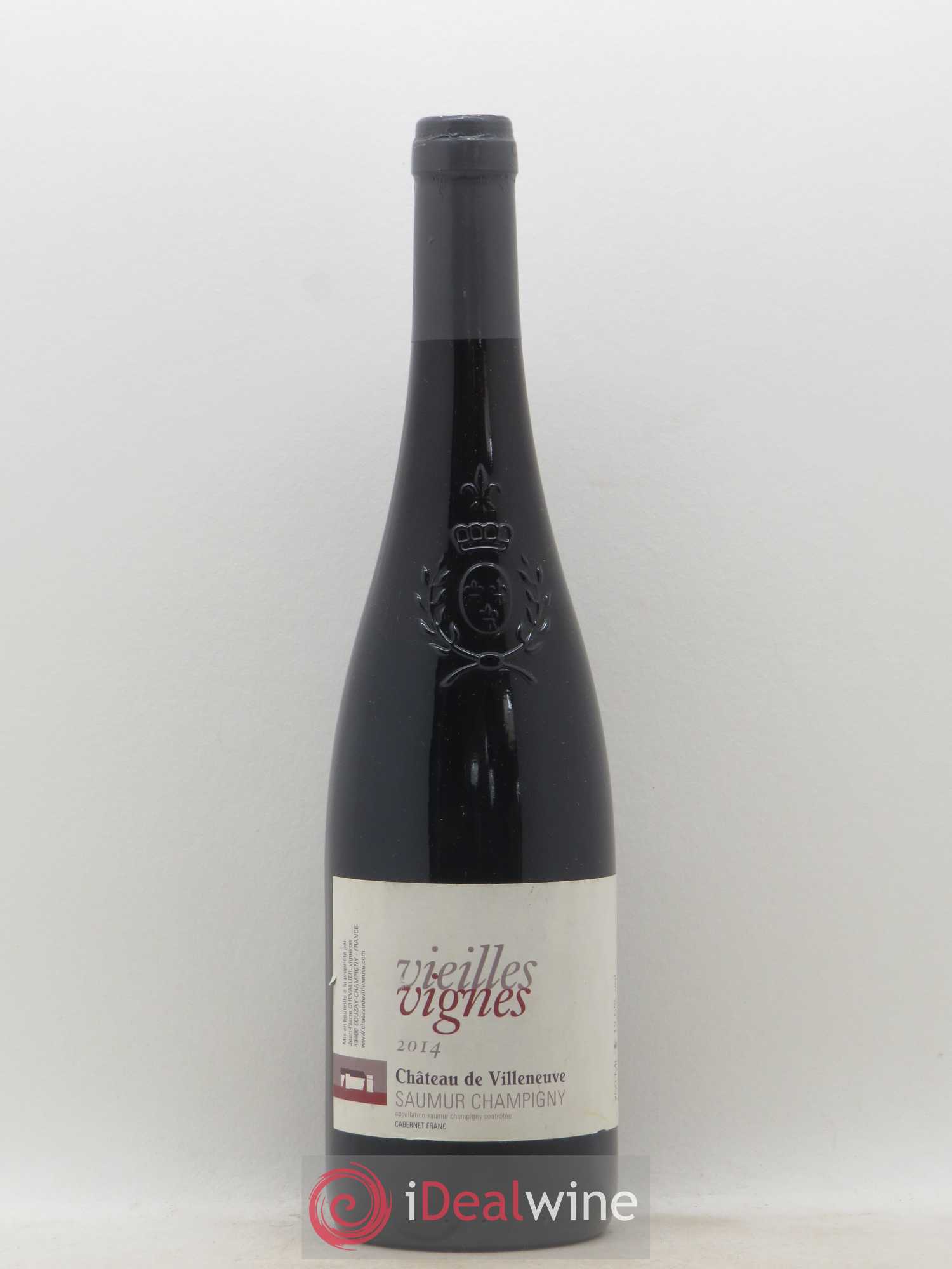 Saumur-Champigny Vieilles Vignes Château de Villeneuve 2014 - Lot de 1 bouteille - 0