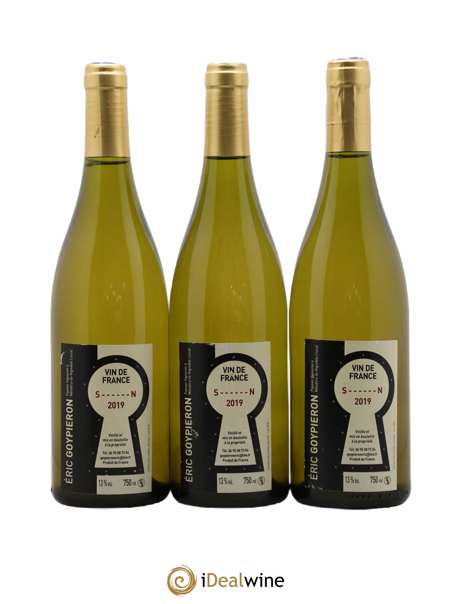 Côtes du Jura Savagnin Eric Goypieron 2019 - Posten von 3 Flaschen - 0