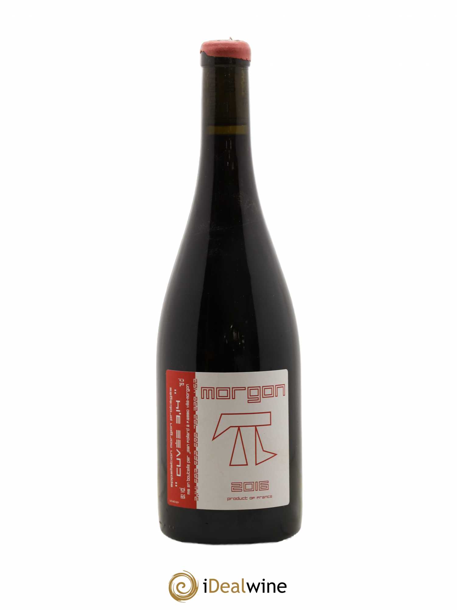 Morgon 3.14 Jean Foillard 2016 - Lot de 1 bouteille - 0