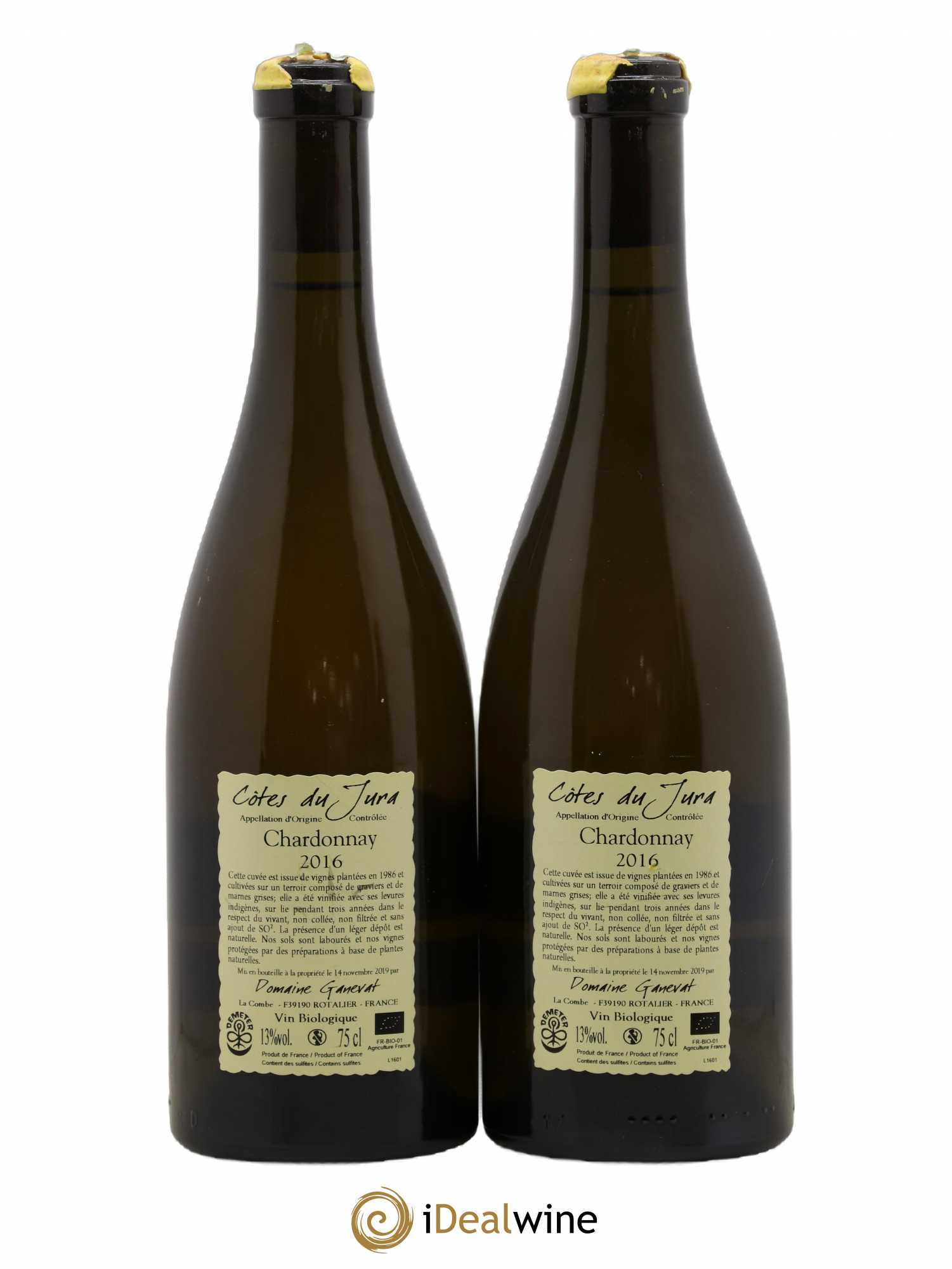 Côtes du Jura Cuvée Florine Jean-François Ganevat (Domaine) 2016 - Lot de 2 bouteilles - 1