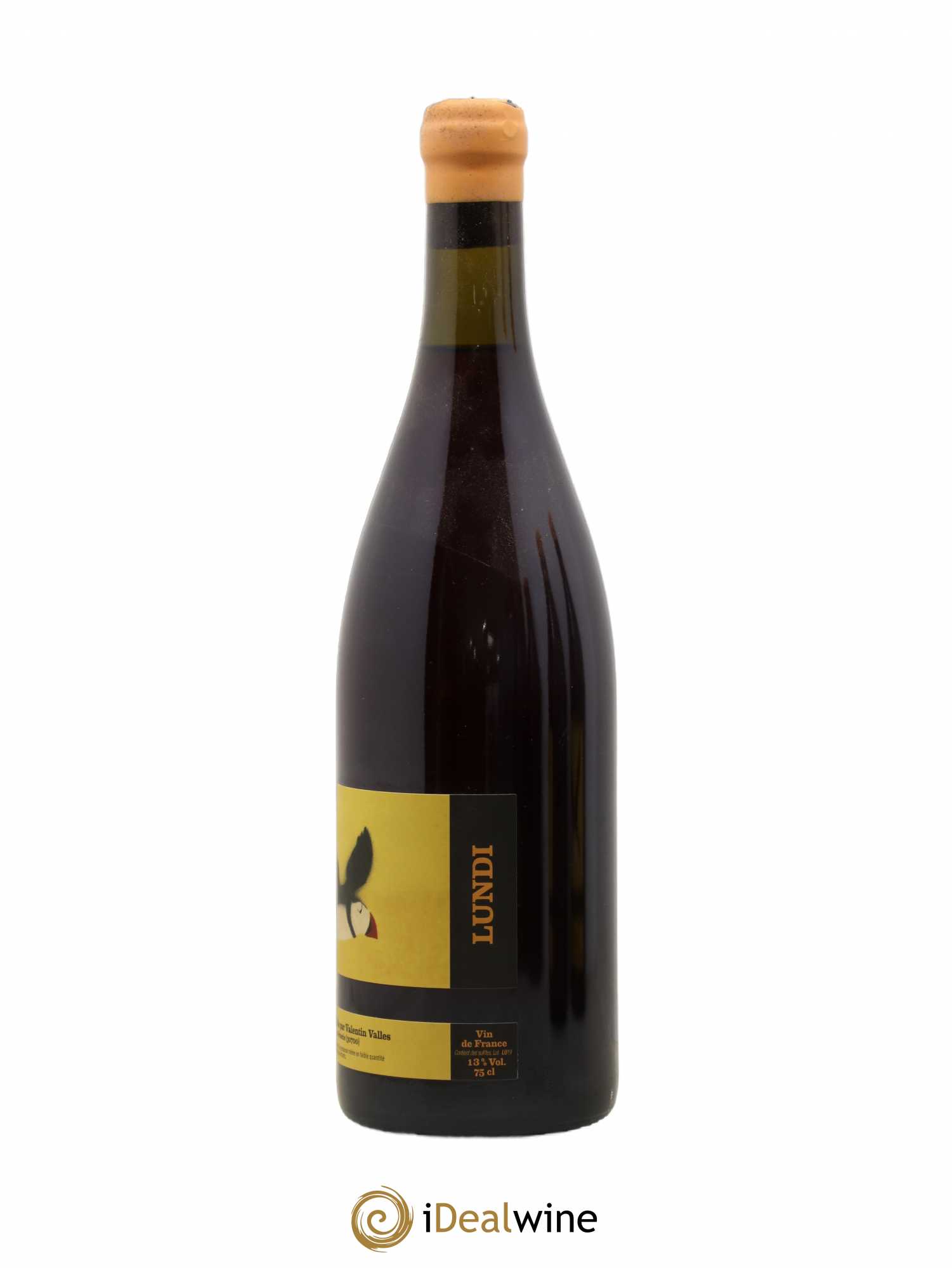 Vin de France Lundi Valentin Vallés 2019 - Lot de 3 bouteilles - 1