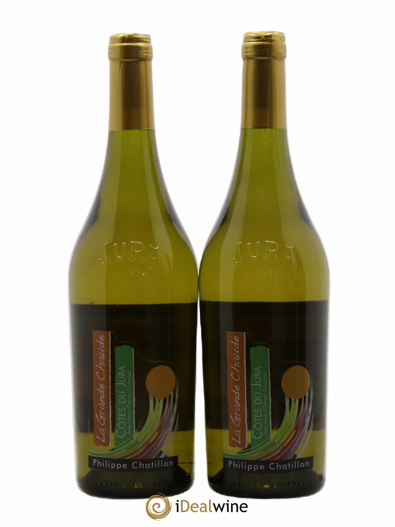Côtes du Jura La Grande Chaude Philippe Chatillon 2016 - Posten von 2 Flaschen - 0