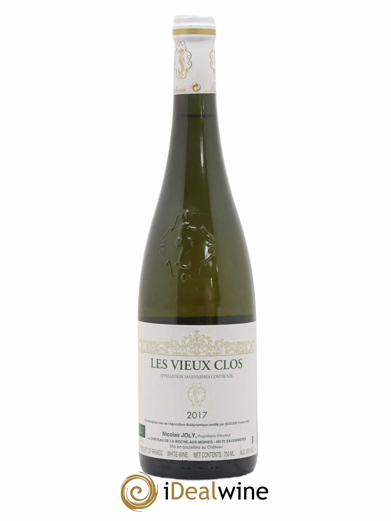 Savennières Les Vieux Clos Vignobles de la Coulée de Serrant - Nicolas Joly 2017 - Lot de 1 bouteille - 0