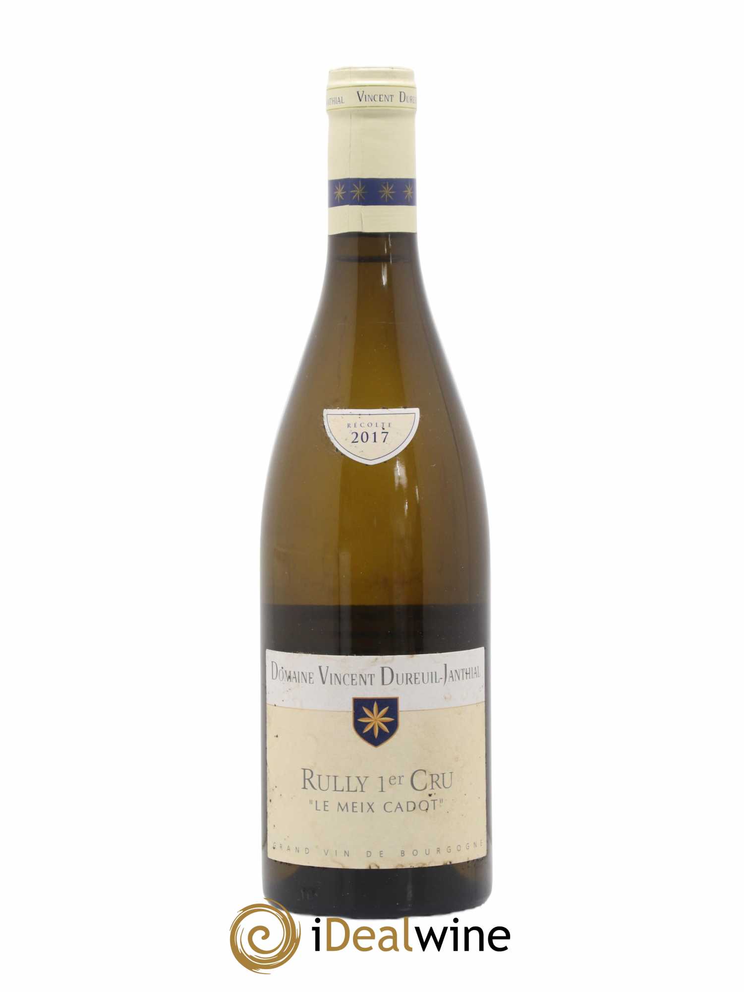 Rully 1er Cru Le Meix Cadot Vincent Dureuil-Janthial 2017 - Lot de 1 bouteille - 0