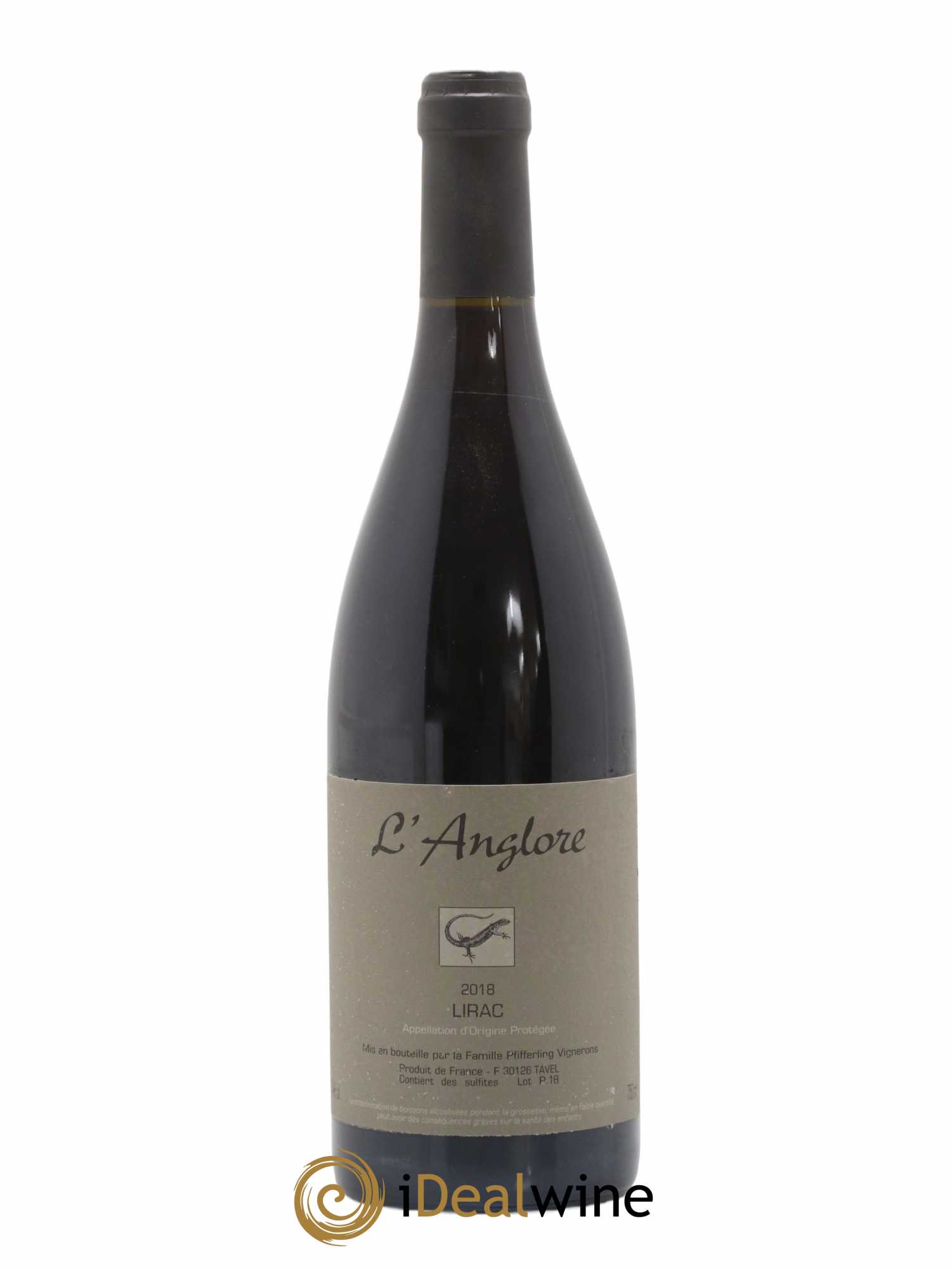 Lirac L'Anglore 2018 - Posten von 1 Flasche - 0