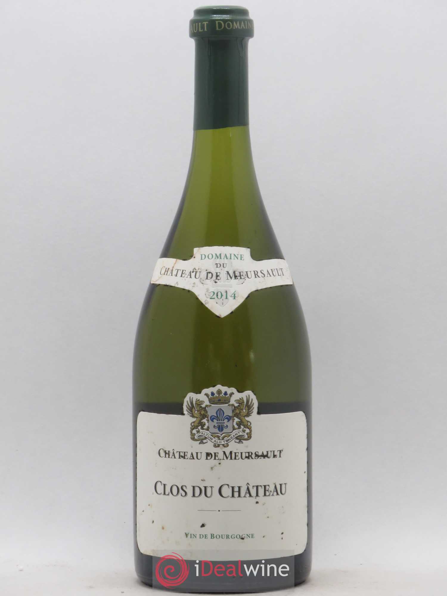 Bourgogne Clos du Château Château de Meursault (sans prix de réserve) 2014 - Posten von 1 Flasche - 0