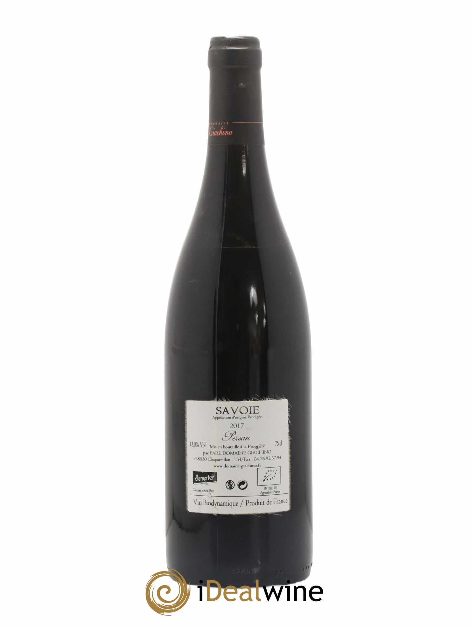 Vin de Savoie Persan Giachino 2017 - Lot de 1 bouteille - 1