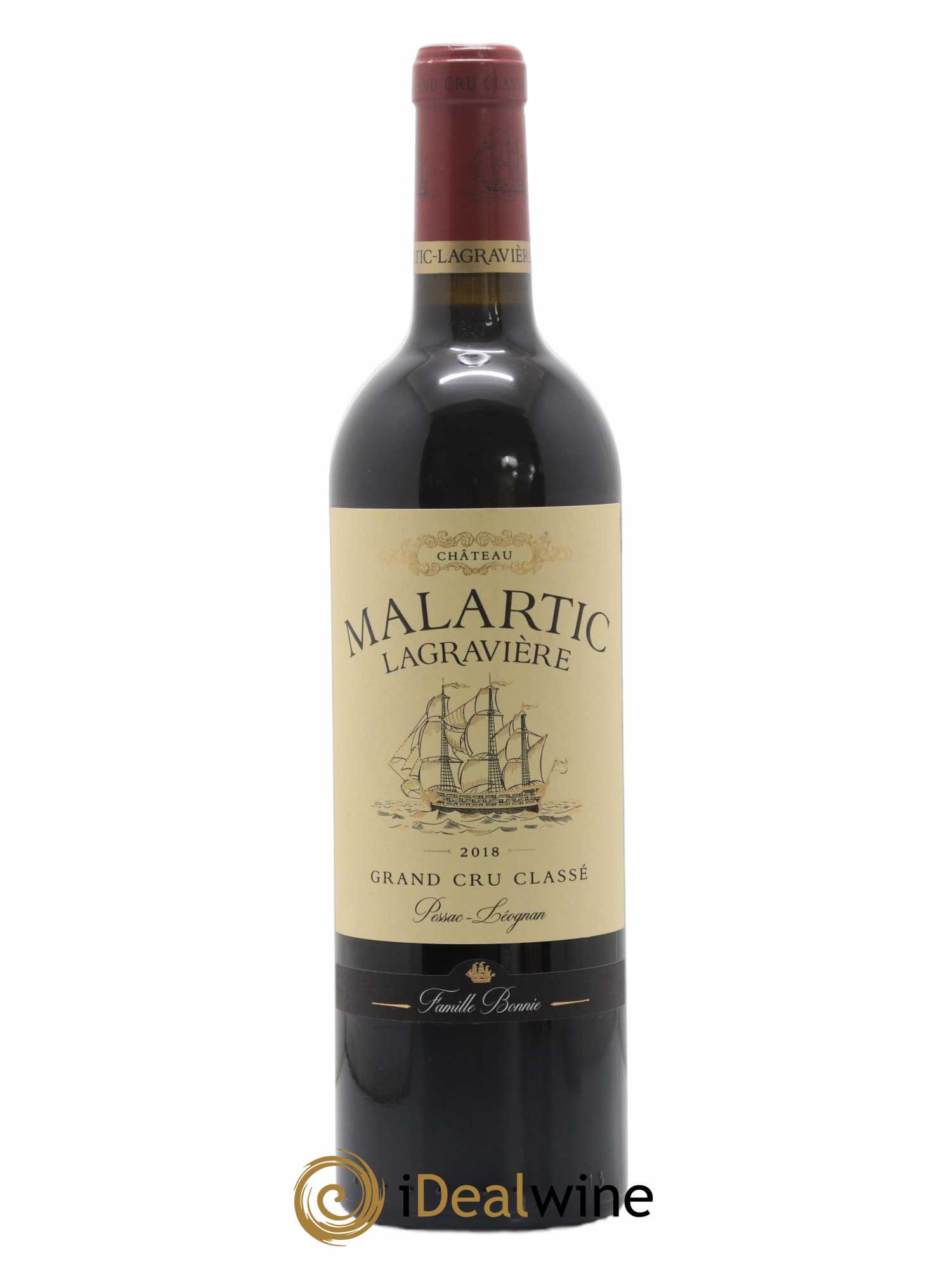 Château Malartic-Lagravière Cru Classé de Graves 2018 - Lot de 1 bouteille - 0