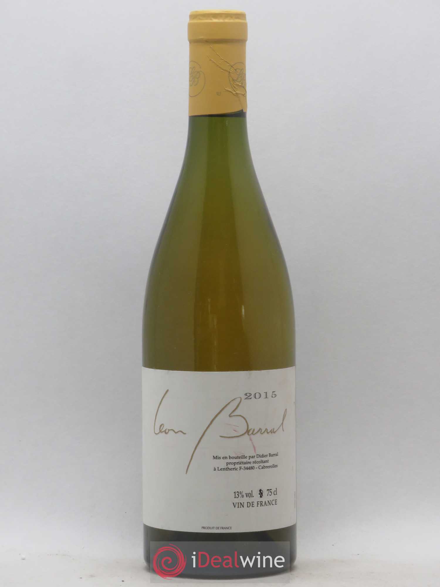Vin de France Léon Barral 2015 - Posten von 1 Flasche - 0