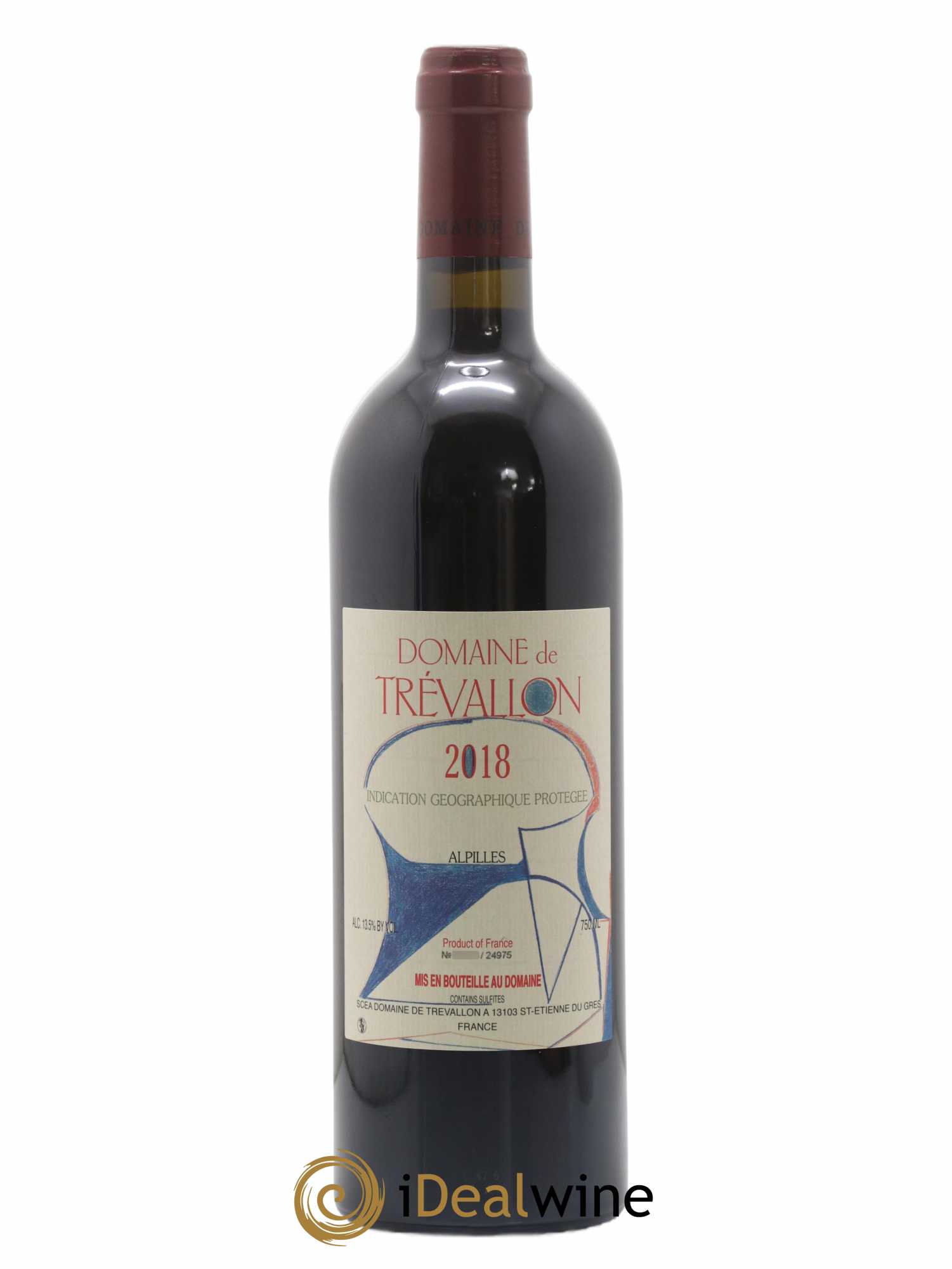 Alpilles Trévallon (Domaine de) Eloi Dürrbach 2018 - Lot de 1 bouteille - 0