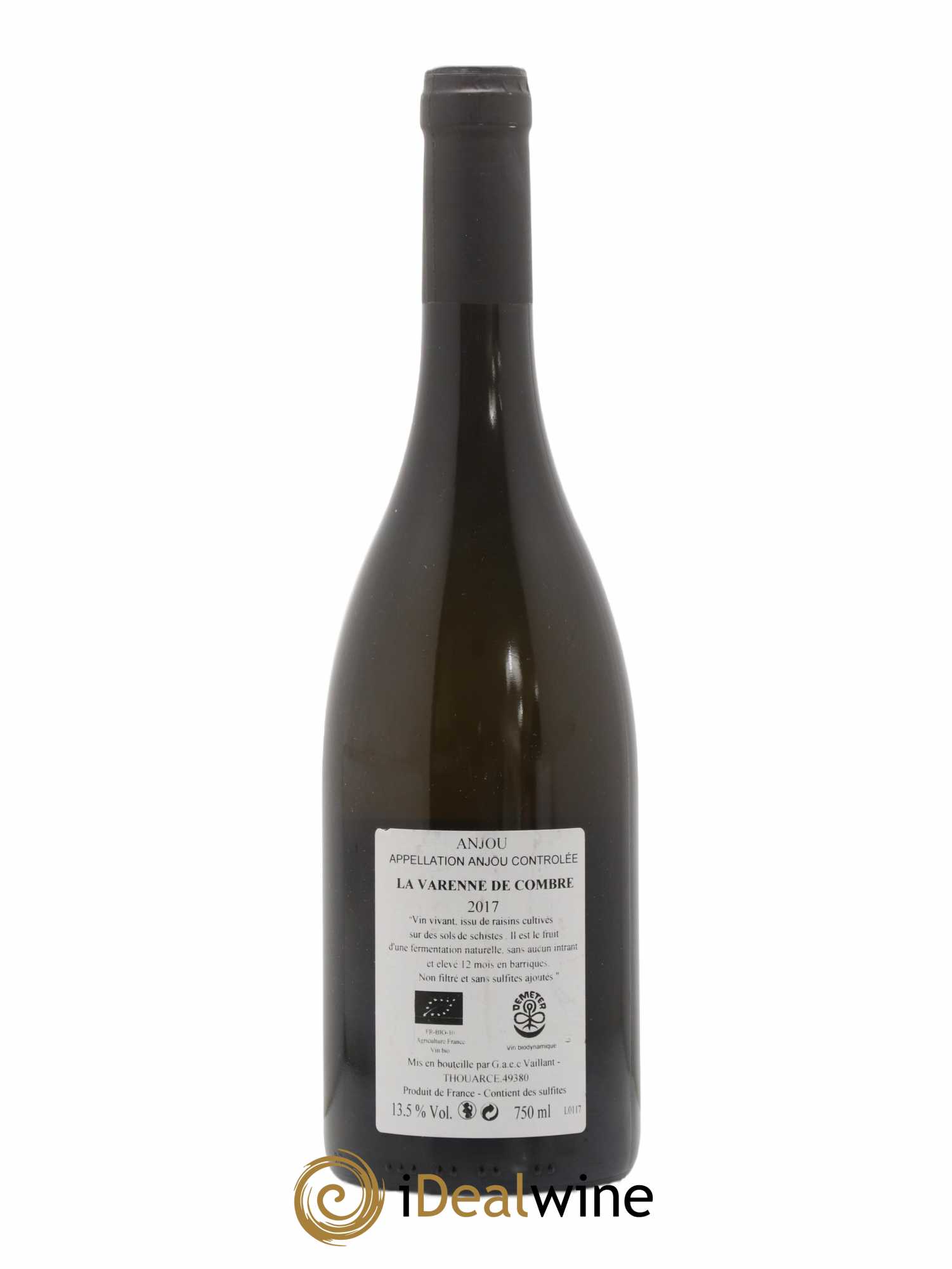 Anjou Varenne de Combre Domaine Grandes Vignes 2017 - Lot de 1 bouteille - 1