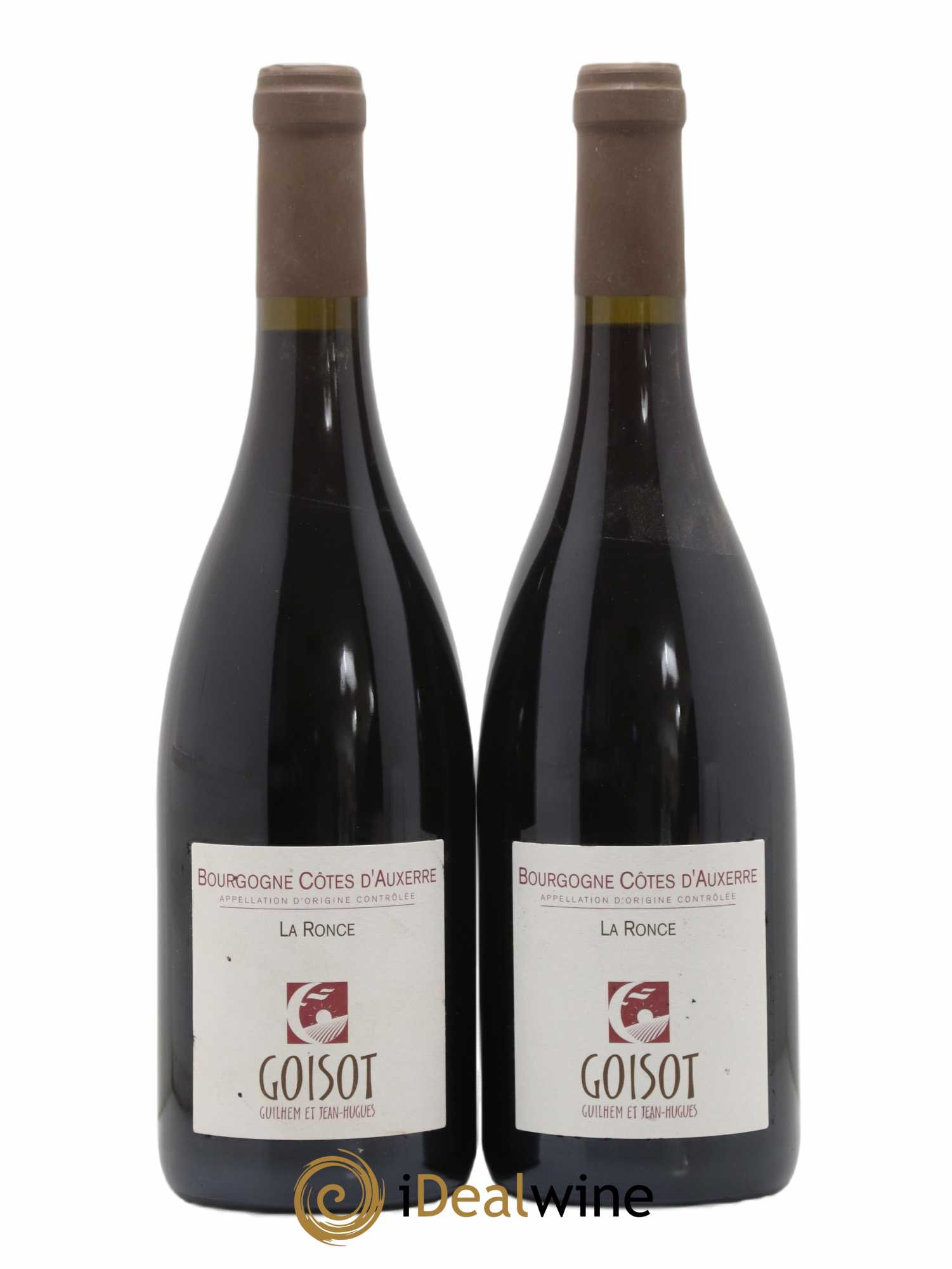 Bourgogne Côtes d'Auxerre La Ronce Goisot 2017 - Lot de 2 bouteilles - 0