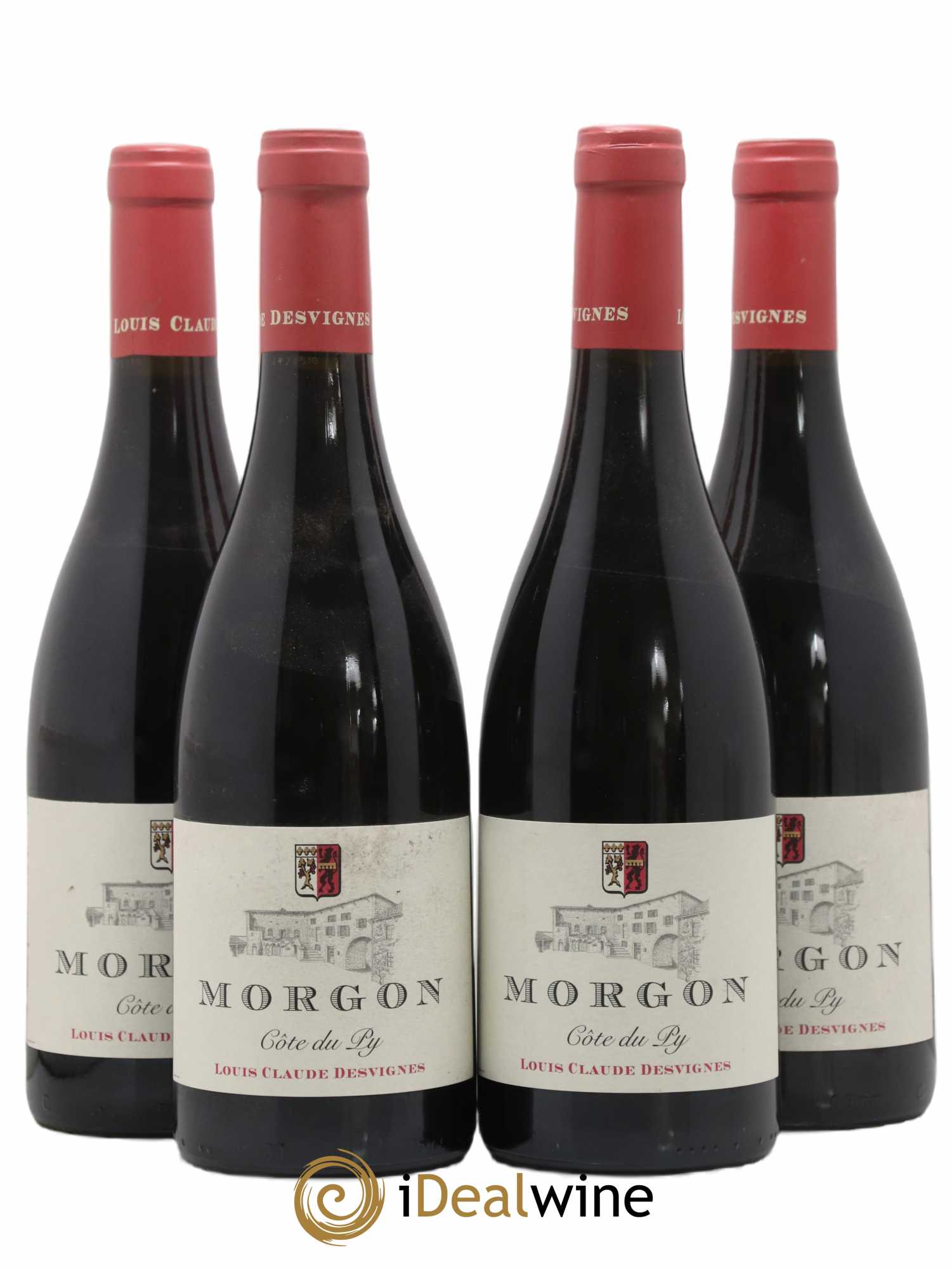 Morgon Côte du Py Louis-Claude Desvignes 2018 - Lot de 4 bouteilles - 0
