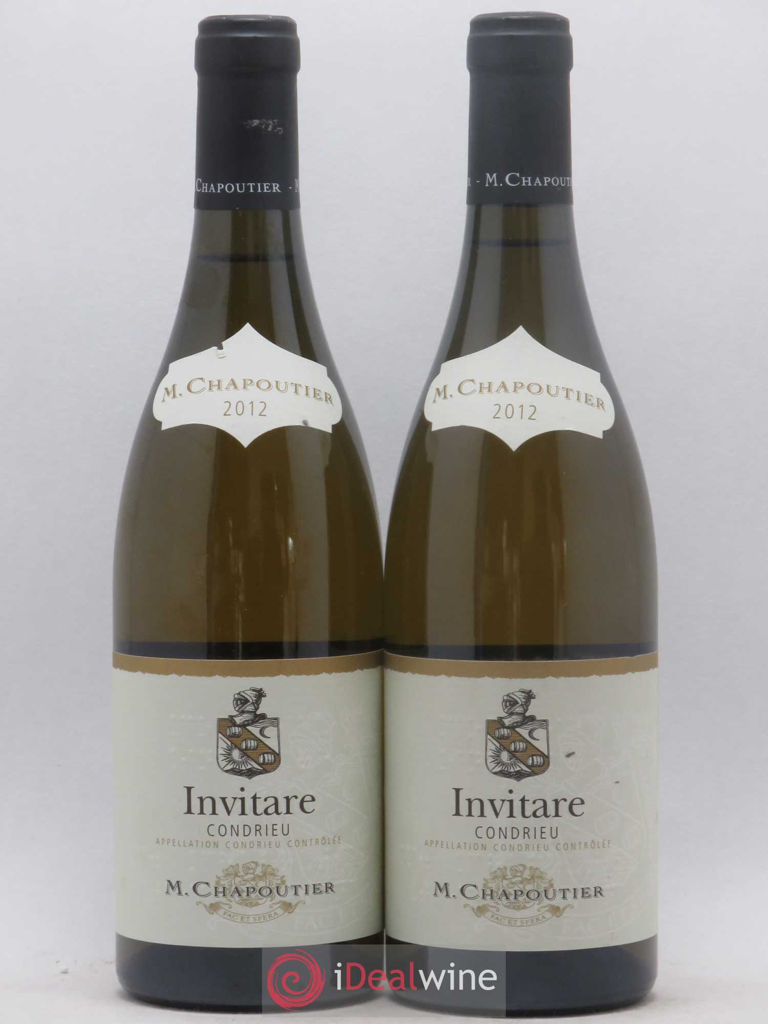 Condrieu Invitare Chapoutier 2012 - Lot de 2 bouteilles - 0